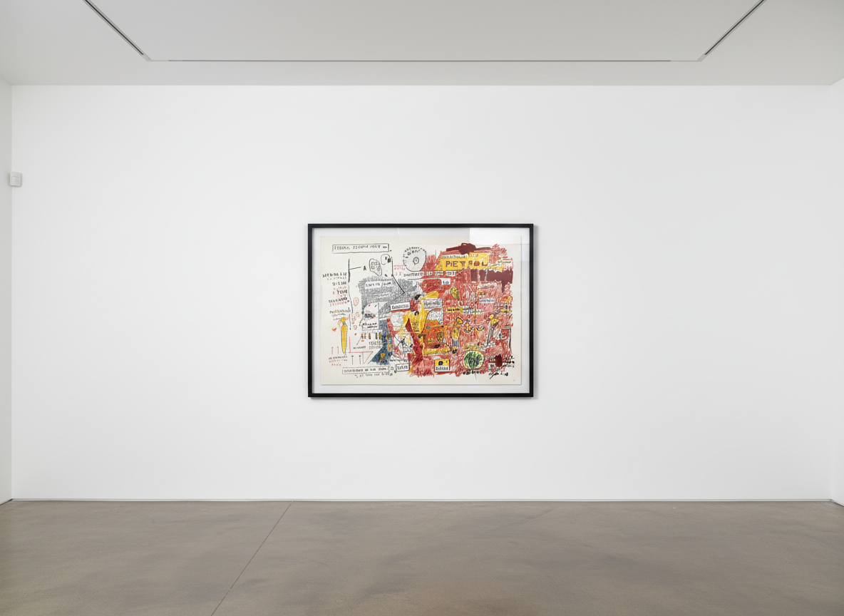 Jean-Michel Basquiat - Liberty, 1982/83-2017, Screen print