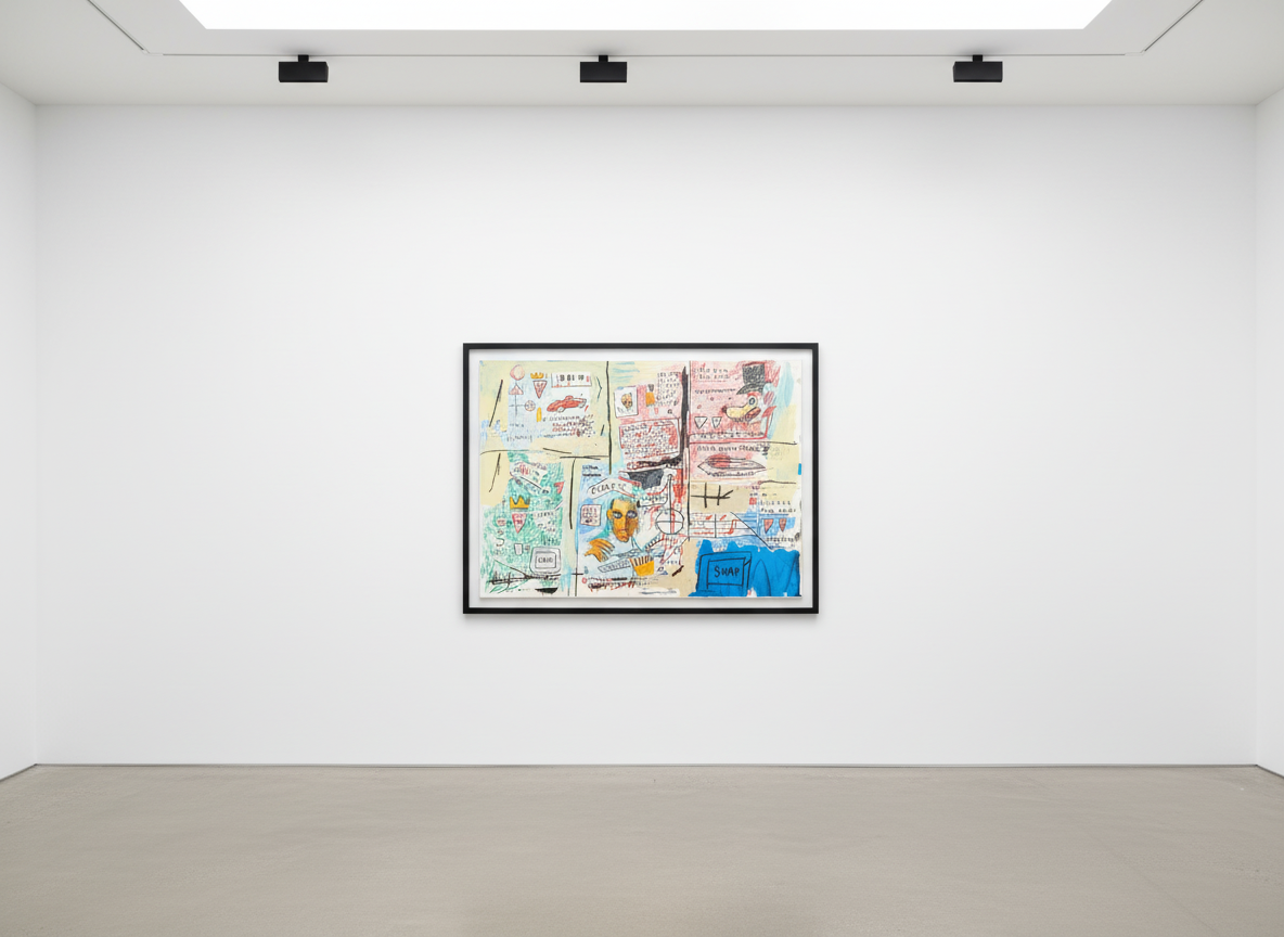 Jean-Michel Basquiat - Olympic, 1982/83-2017, Screen print