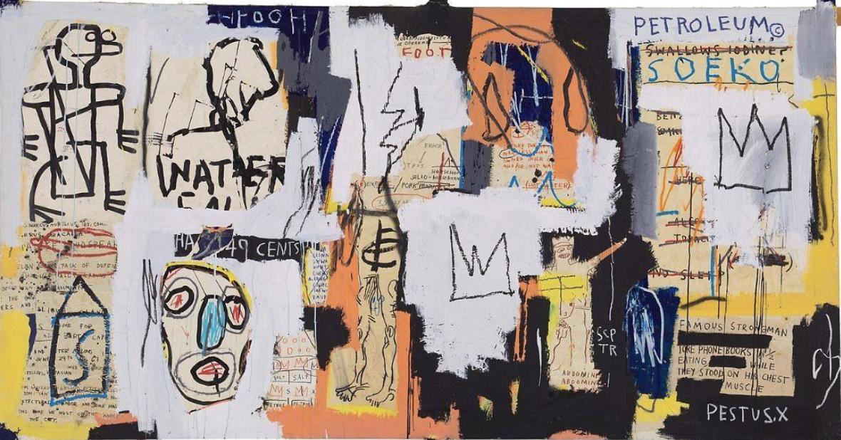 Jean-Michel Basquiat - Phooey, Screen print