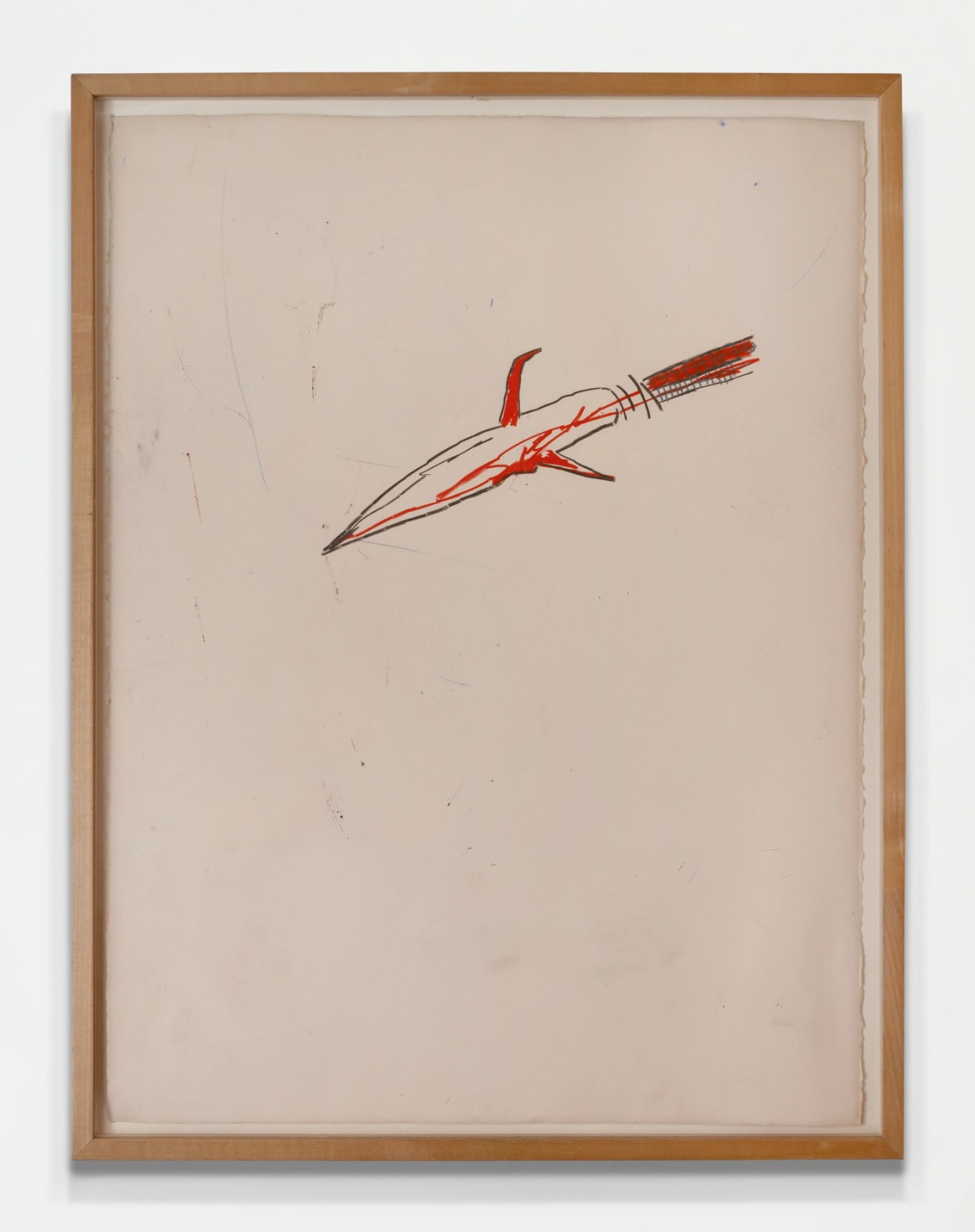 Jean-Michel Basquiat - Untitled (Rocket), 1982, Oil stick on paper