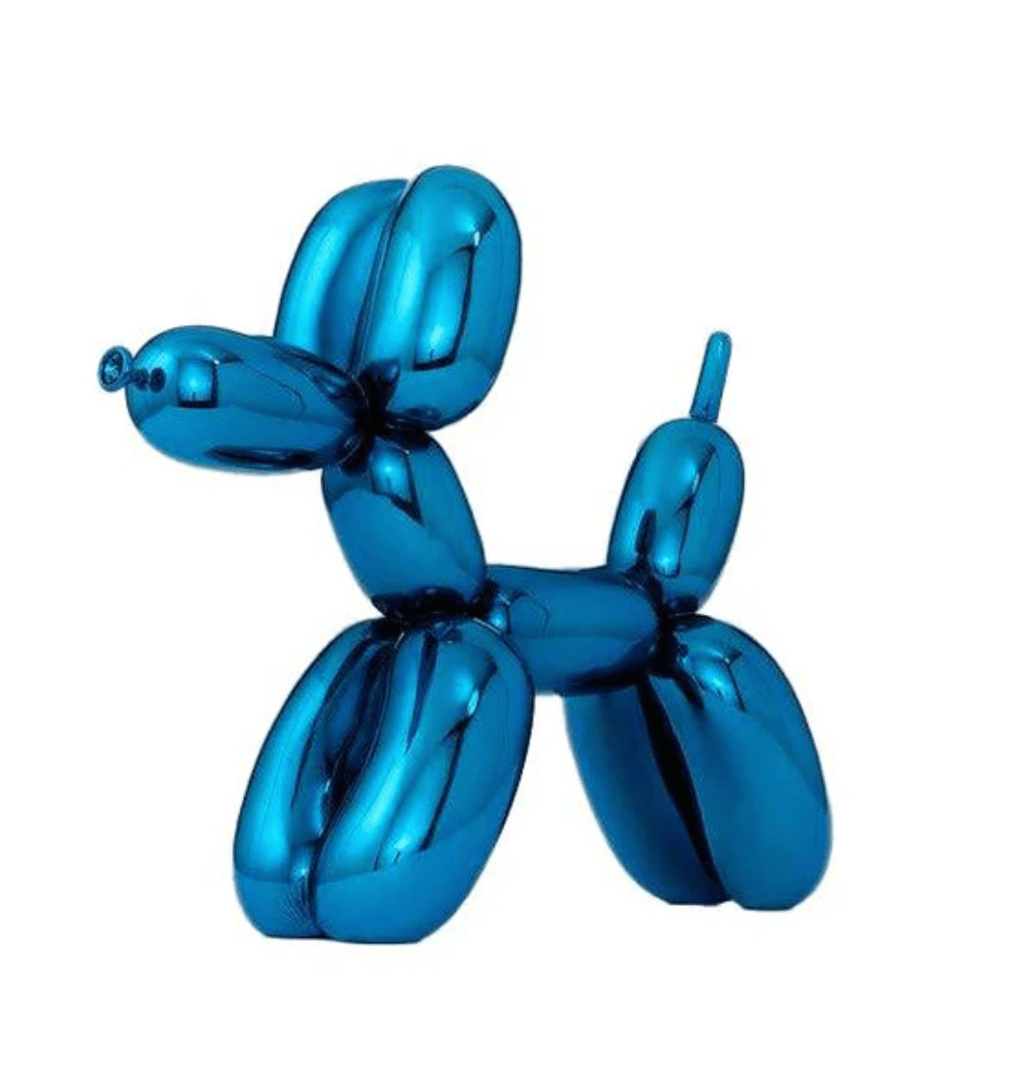 Jeff Koons - Blue Dog, 2021, French Limoges porcelain with chromatic coating
