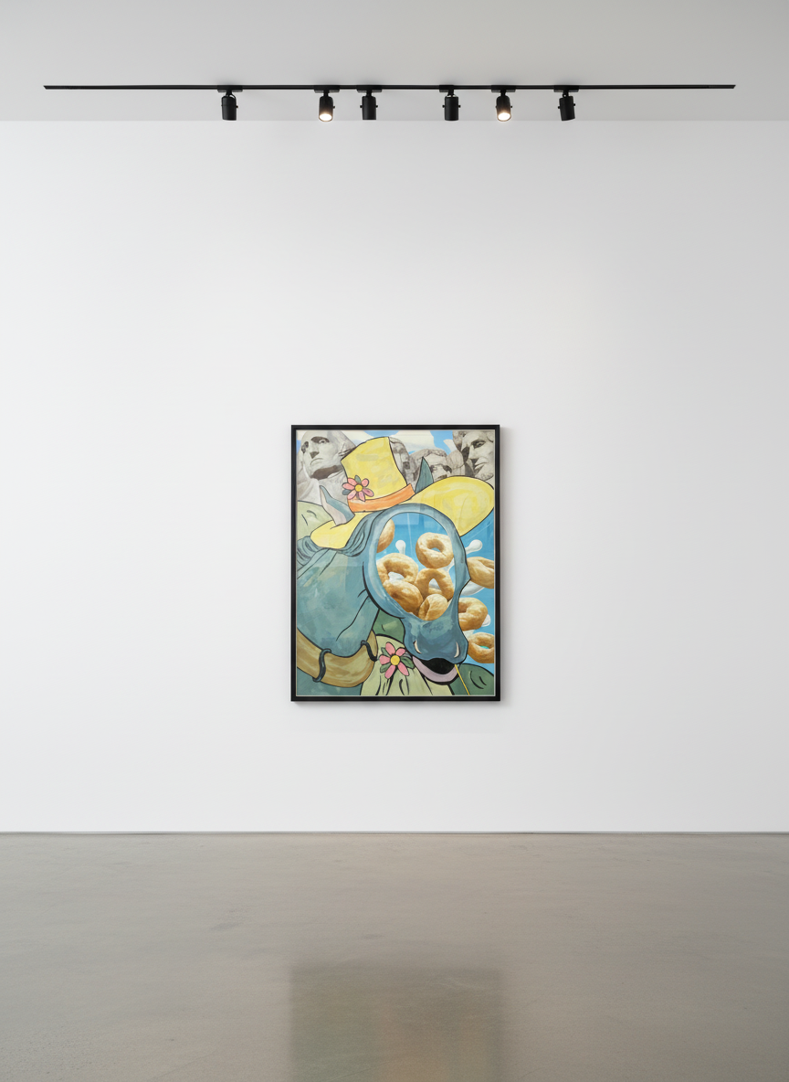 Jeff Koons - Cut Out, 2000, High gladd Fujiflex print