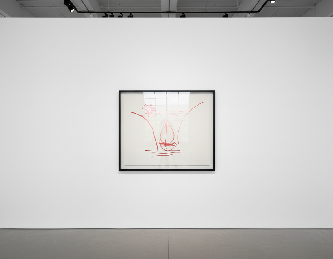 Jeff Koons - Untitled (Antiquity Drawing), 2012, Foil stamped print