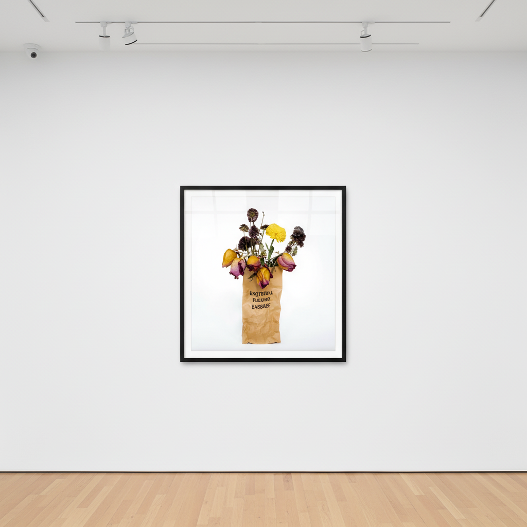 Jeffrey Czum - Emotional Baggage, 2024, Digital C-Print on Archival Metallic Luster Photographic Paper