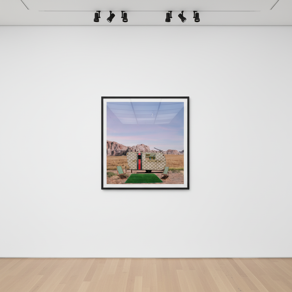 Jeffrey Czum - Glamping (Summer), 2024, Digital C-Print on Archival Metallic Luster Photographic Paper