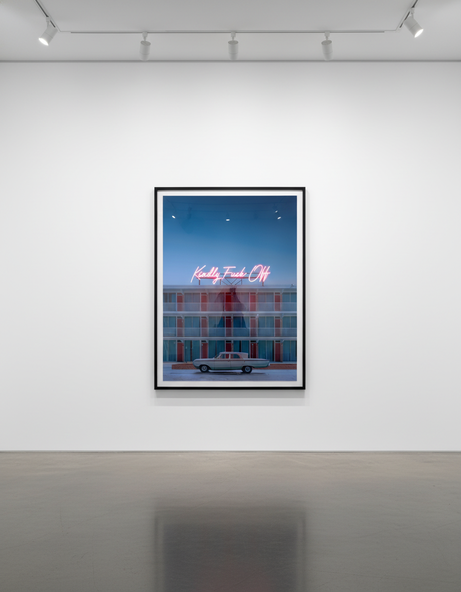 Jeffrey Czum - Kindly, 2021, Digital C-Print on Archival Metallic Luster Photographic Paper