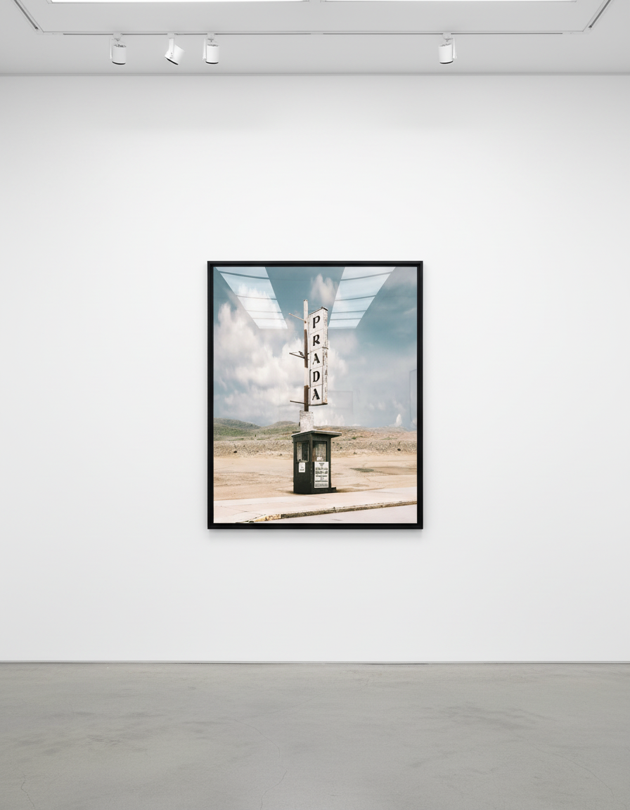 Jeffrey Czum - Park Ave Prada, 2023, Digital C-Print on Archival Metallic Luster Photographic Paper