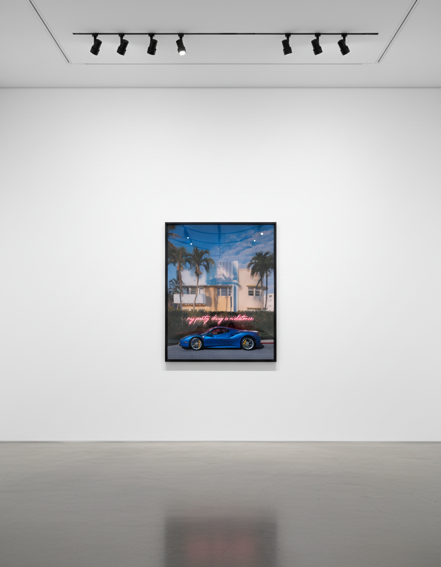 Jeffrey Czum - Party Drug, 2025, Digital C-Print on Archival Metallic Luster Photographic Paper