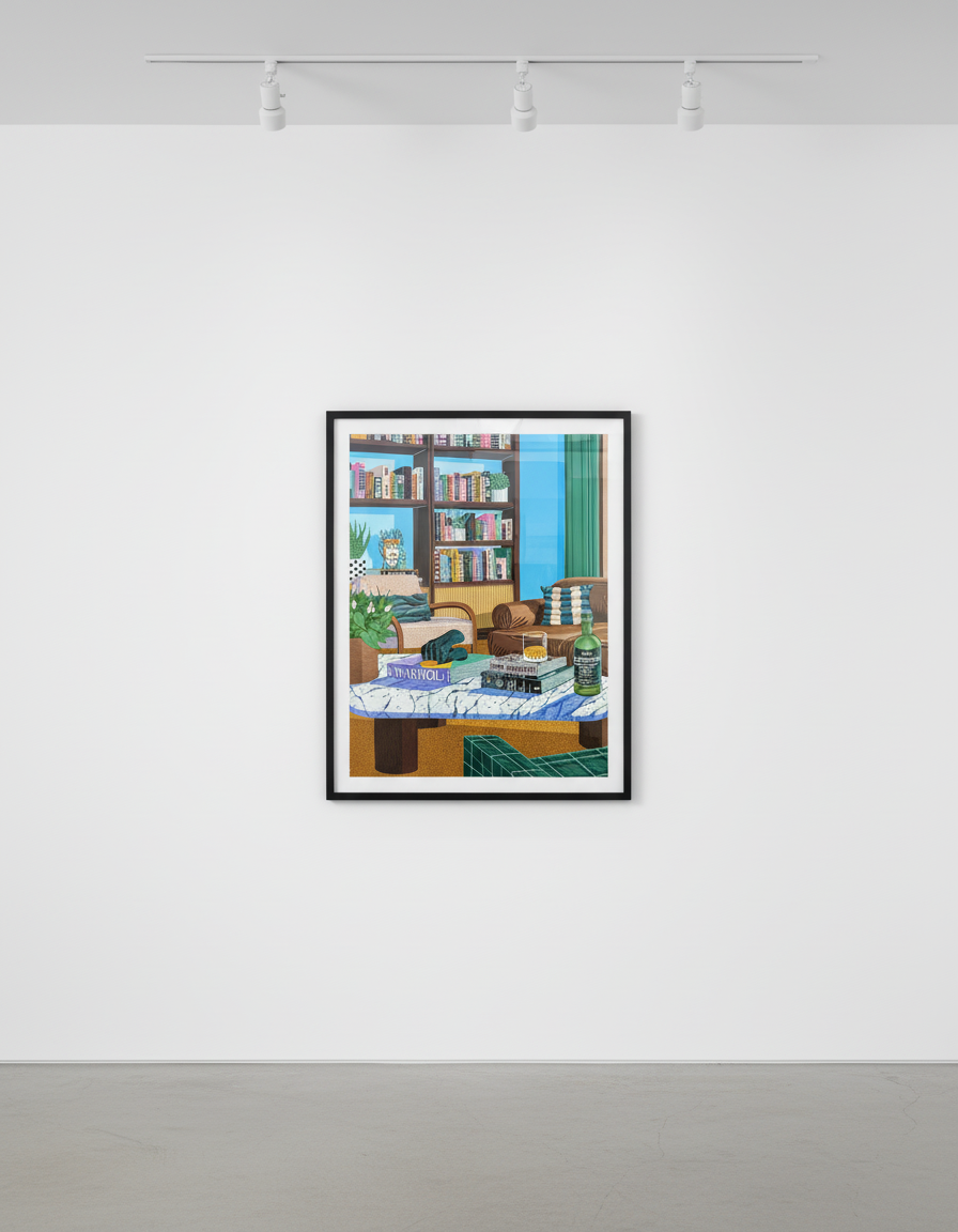 Joaquin Valdez - Ci Vediamo Presto, 2024, Acrylic on canvas