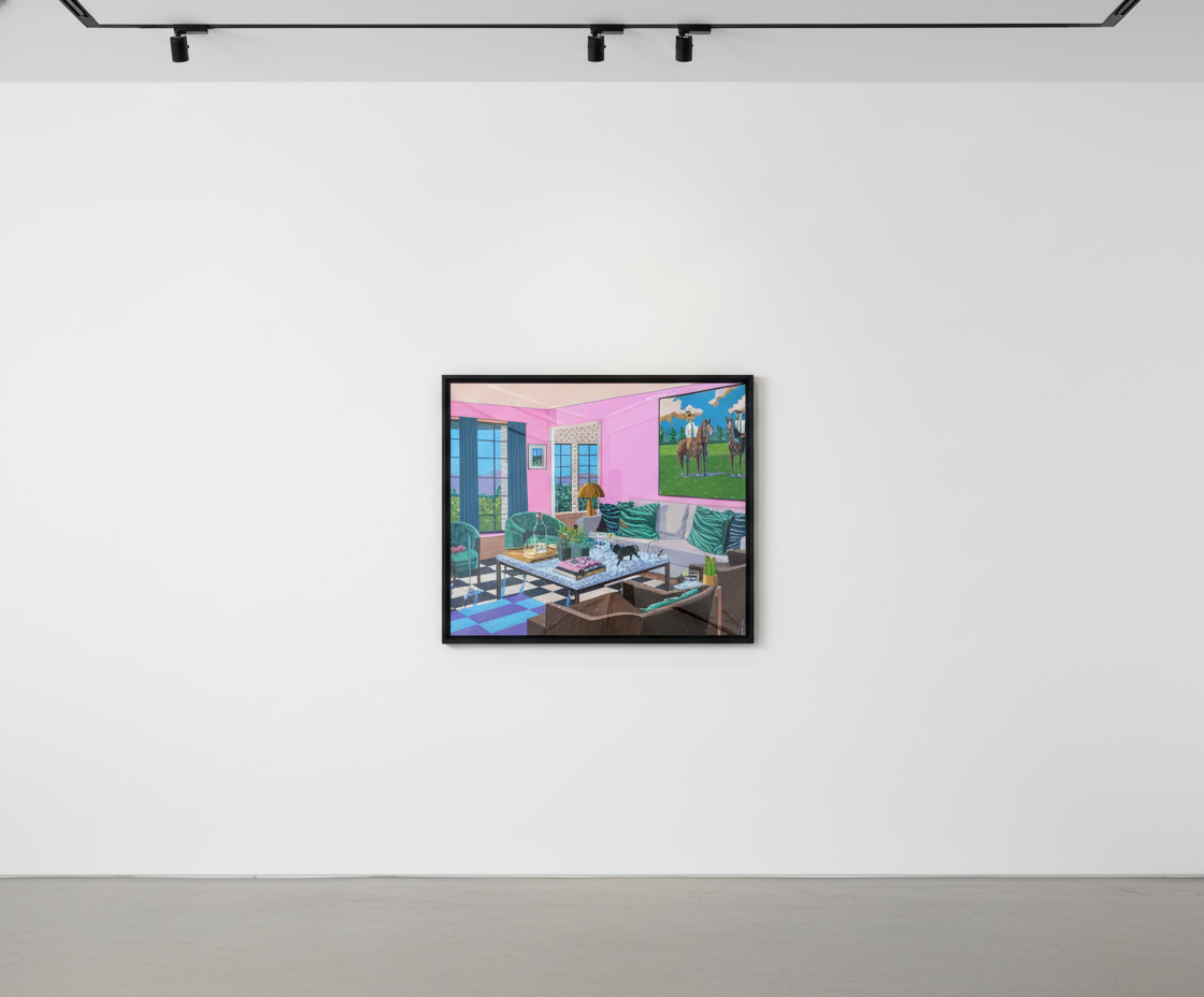 Joaquin Valdez - Pre-Game, 2024, Acrylic on canvas