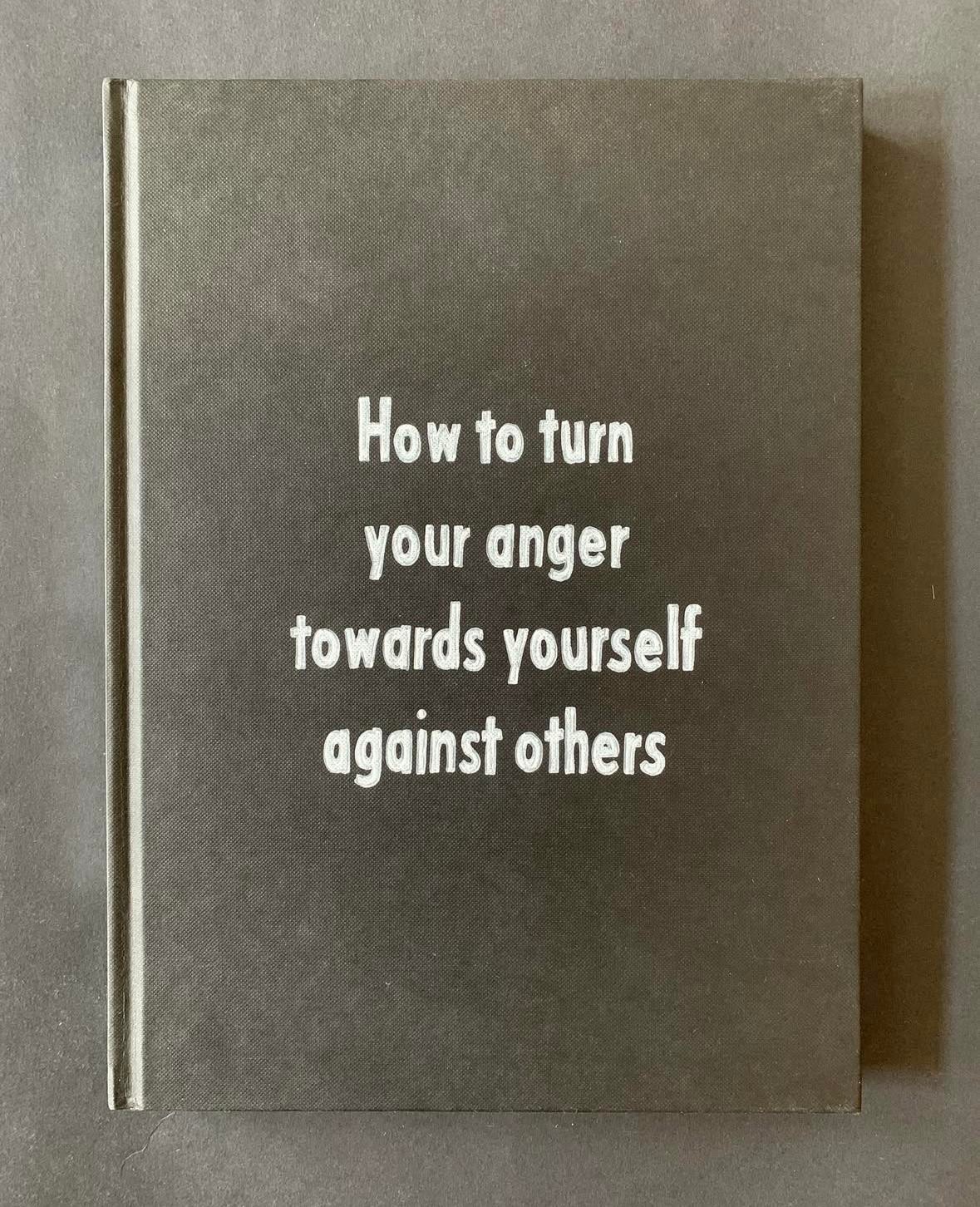 Johan Deckmann - Anger Towards Others, 2025, Acrylic on Books 