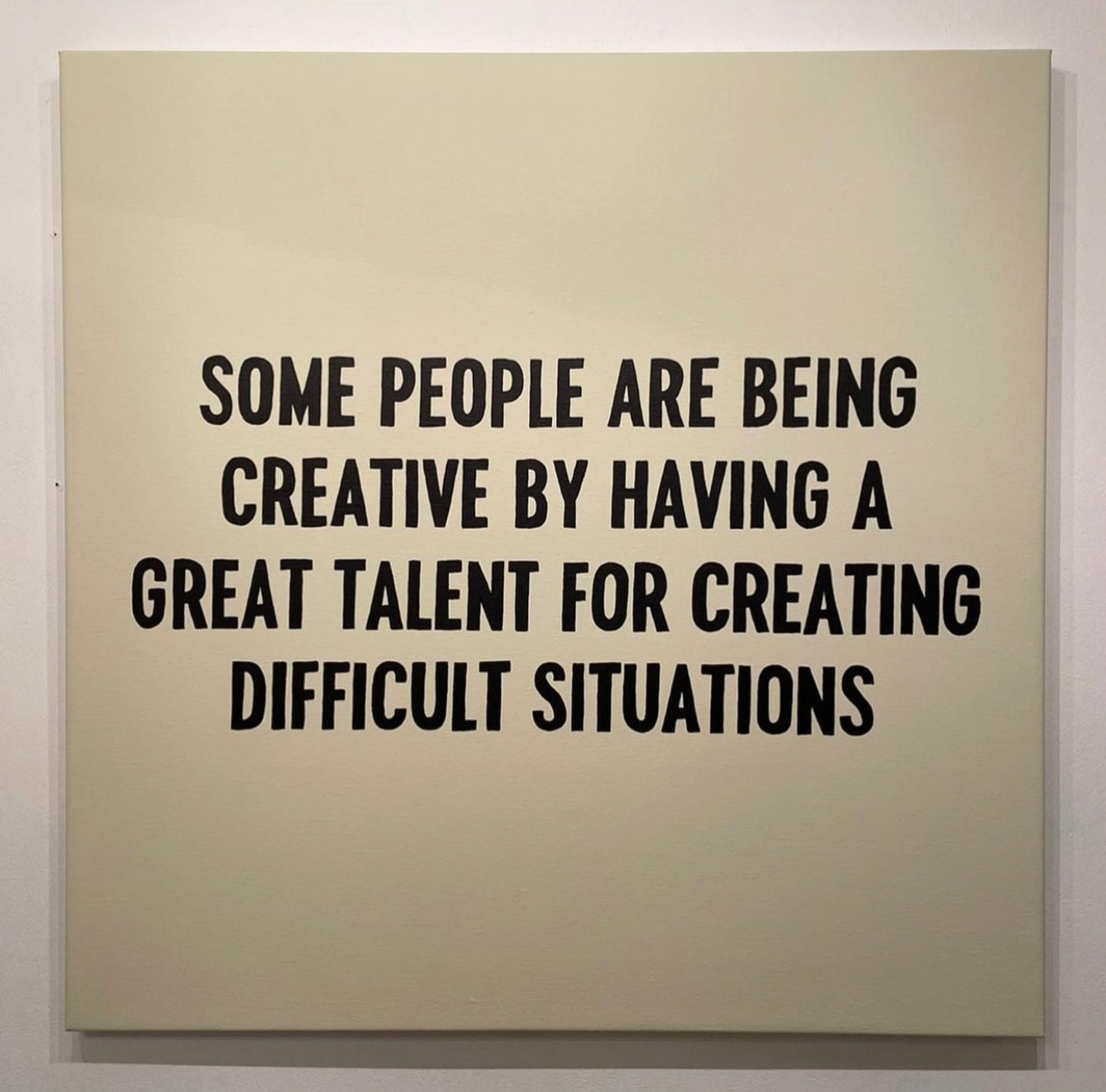 Johan Deckmann - Difficult Situations, 2022, Acrylic on linen canvas