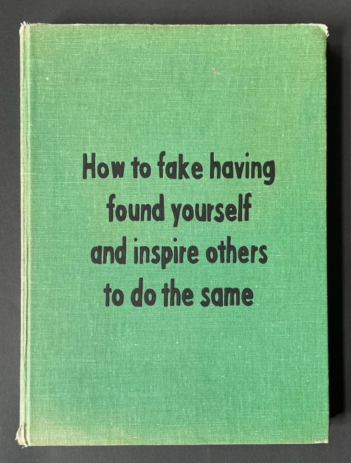 Johan Deckmann - Finding Yourself, Acrylic on book