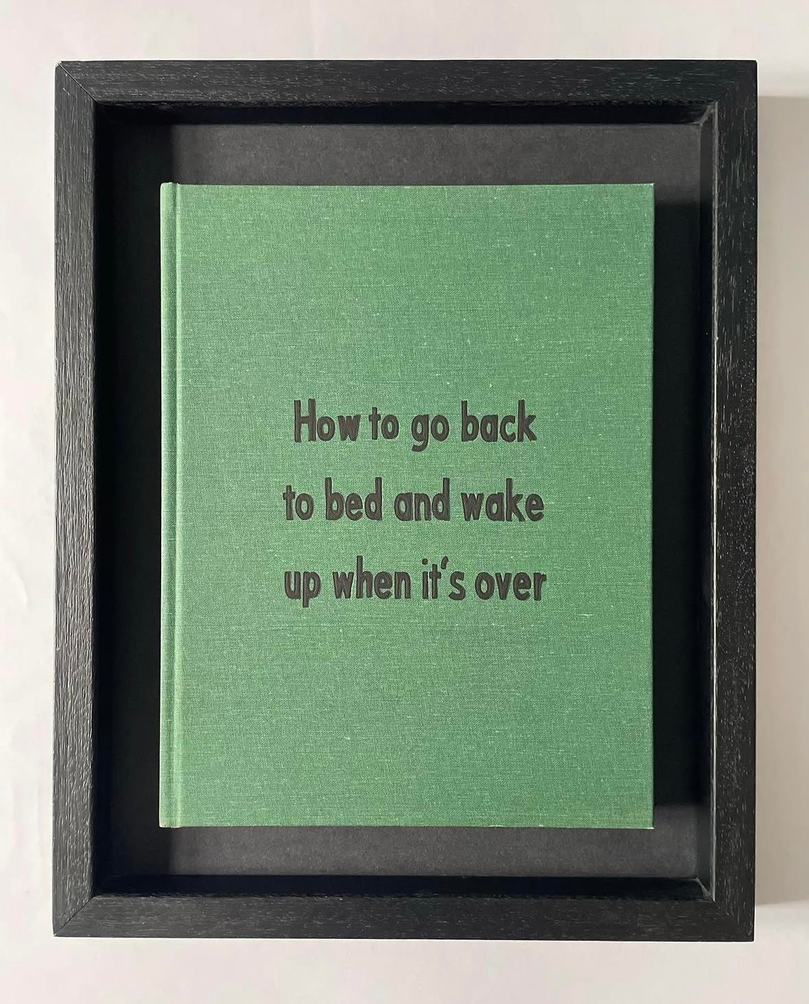 Johan Deckmann - Hibernate, 2025, Acrylic on Book