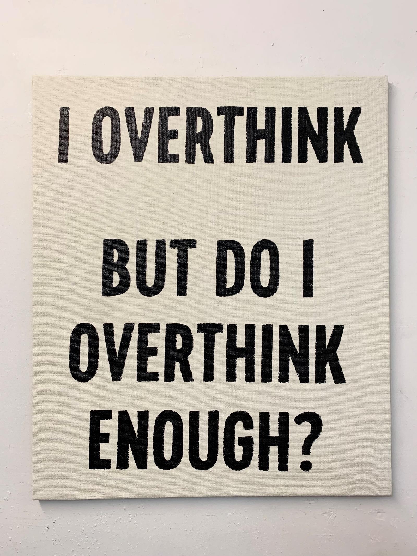 Johan Deckmann - I Overthink, 2026, Acrylic on Canvas 