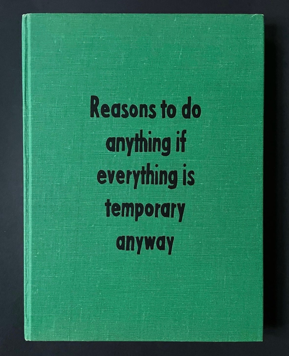 Johan Deckmann - Reasons, Acrylic on book