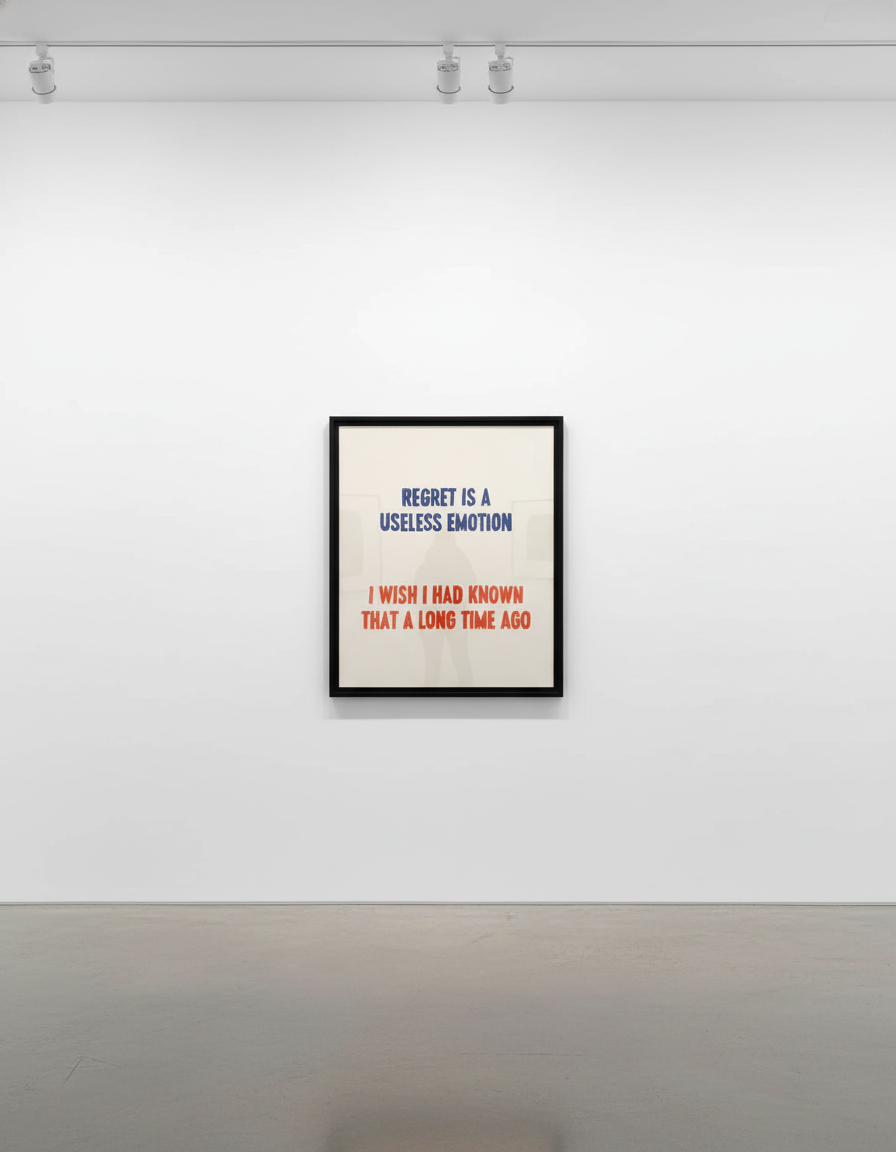 Johan Deckmann - Regret, 2025, Acrylic on canvas