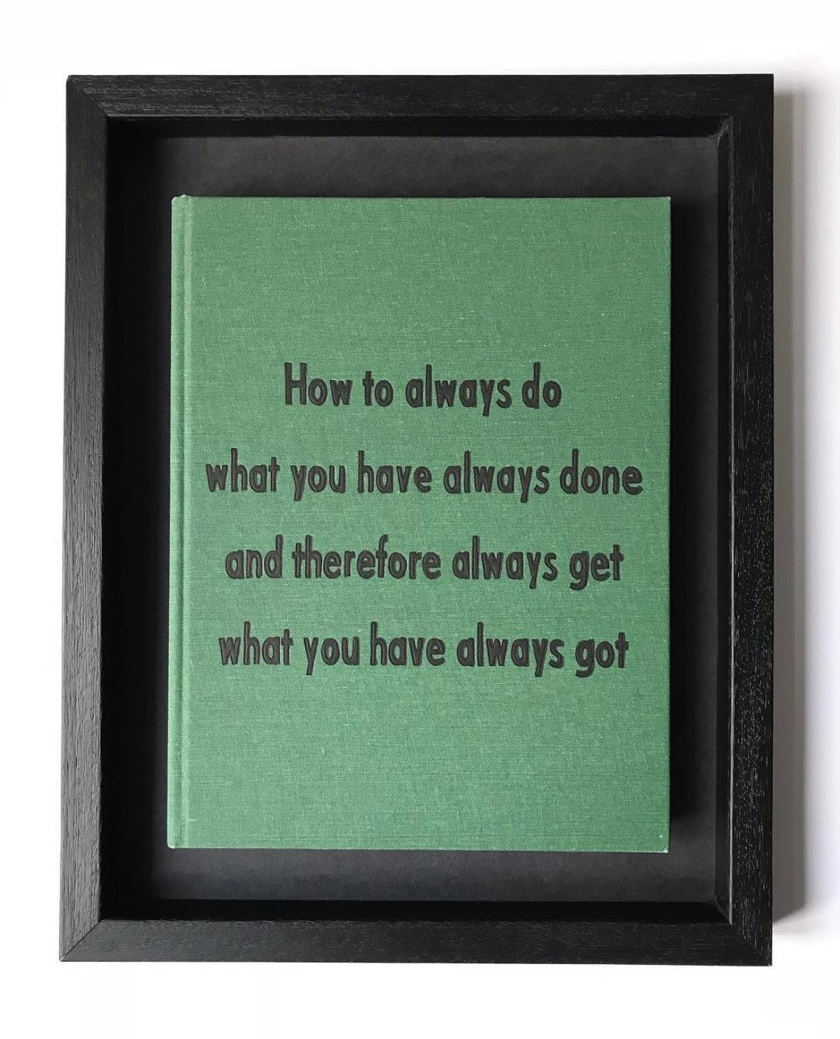 Johan Deckmann - Stagnant, 2025, Acrylic on Book 