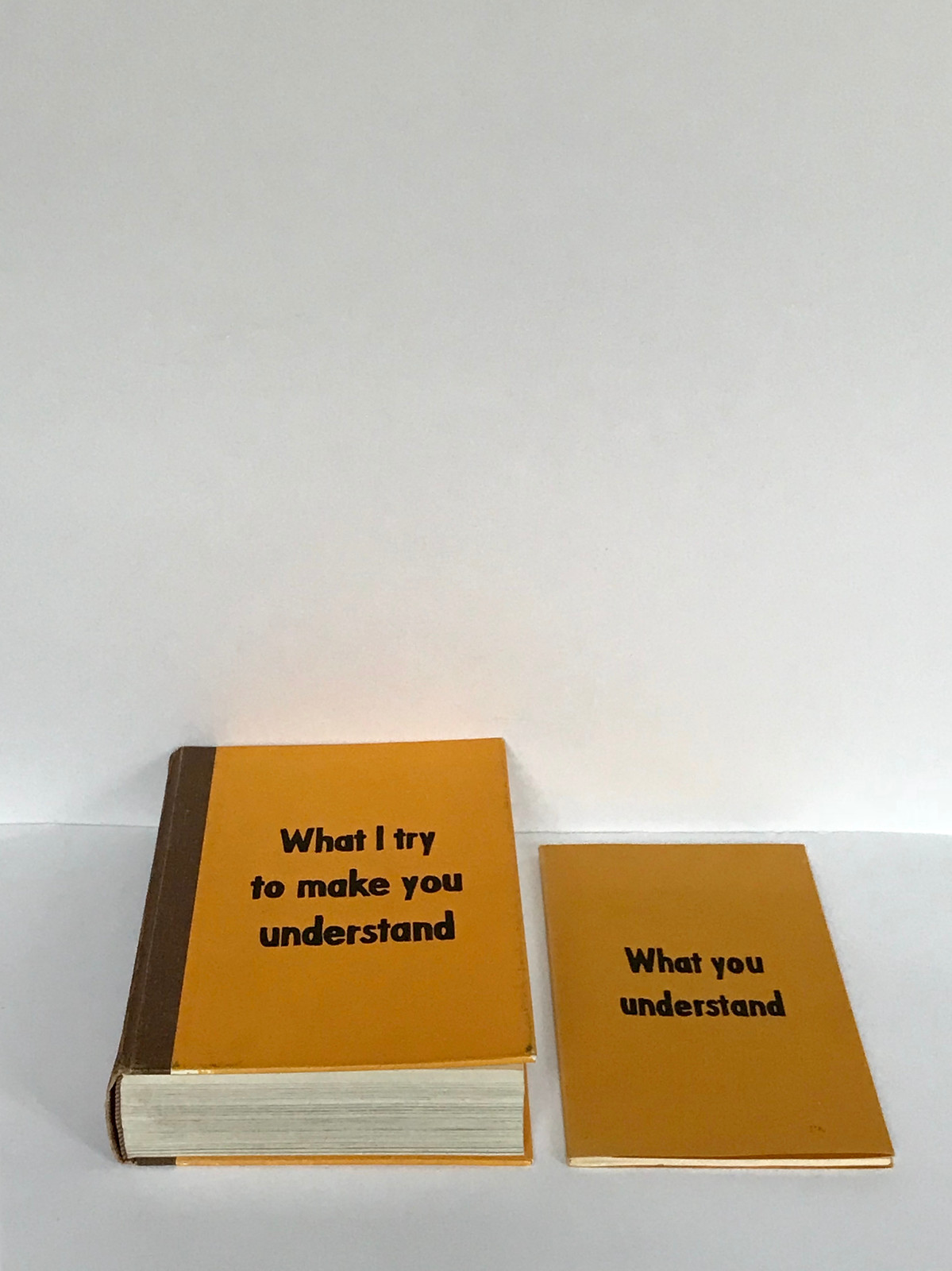 Johan Deckmann - Understanding, 2018, Acrylic on book
