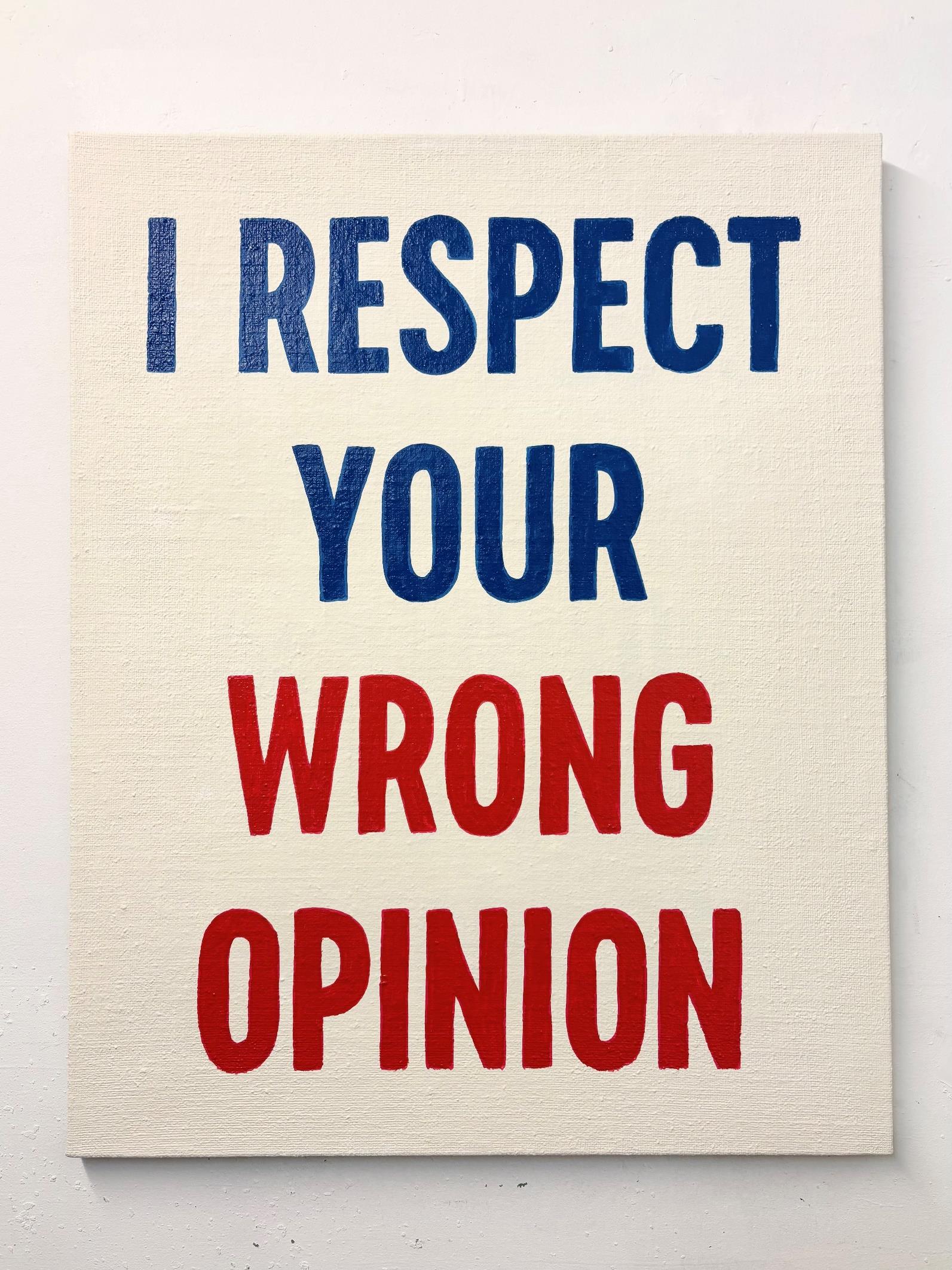 Johan Deckmann - Wrong, 2026, Acrylic on Canvas