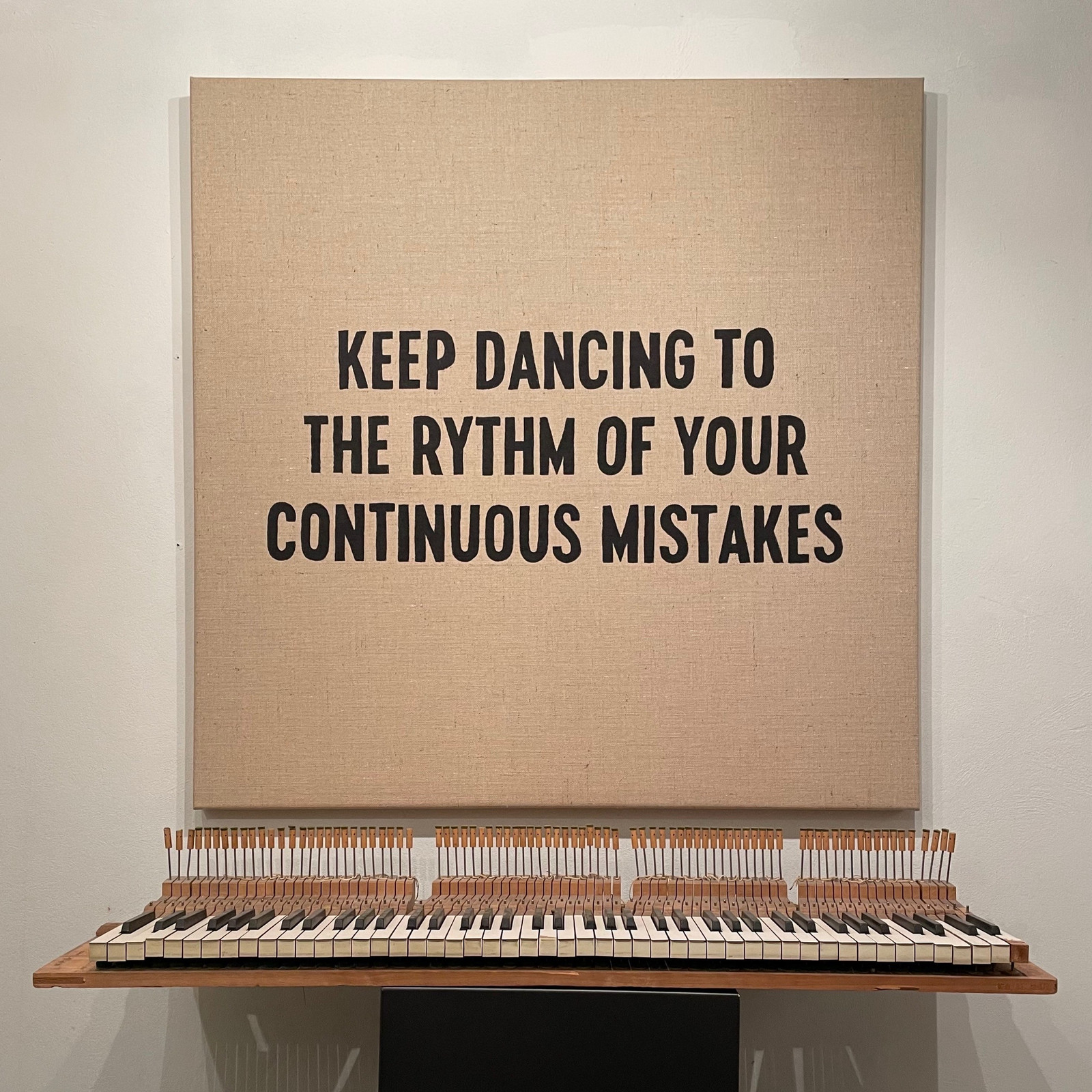 Johan Deckmann - Your Continuous Mistakes, 2022, Acrylic on canvas