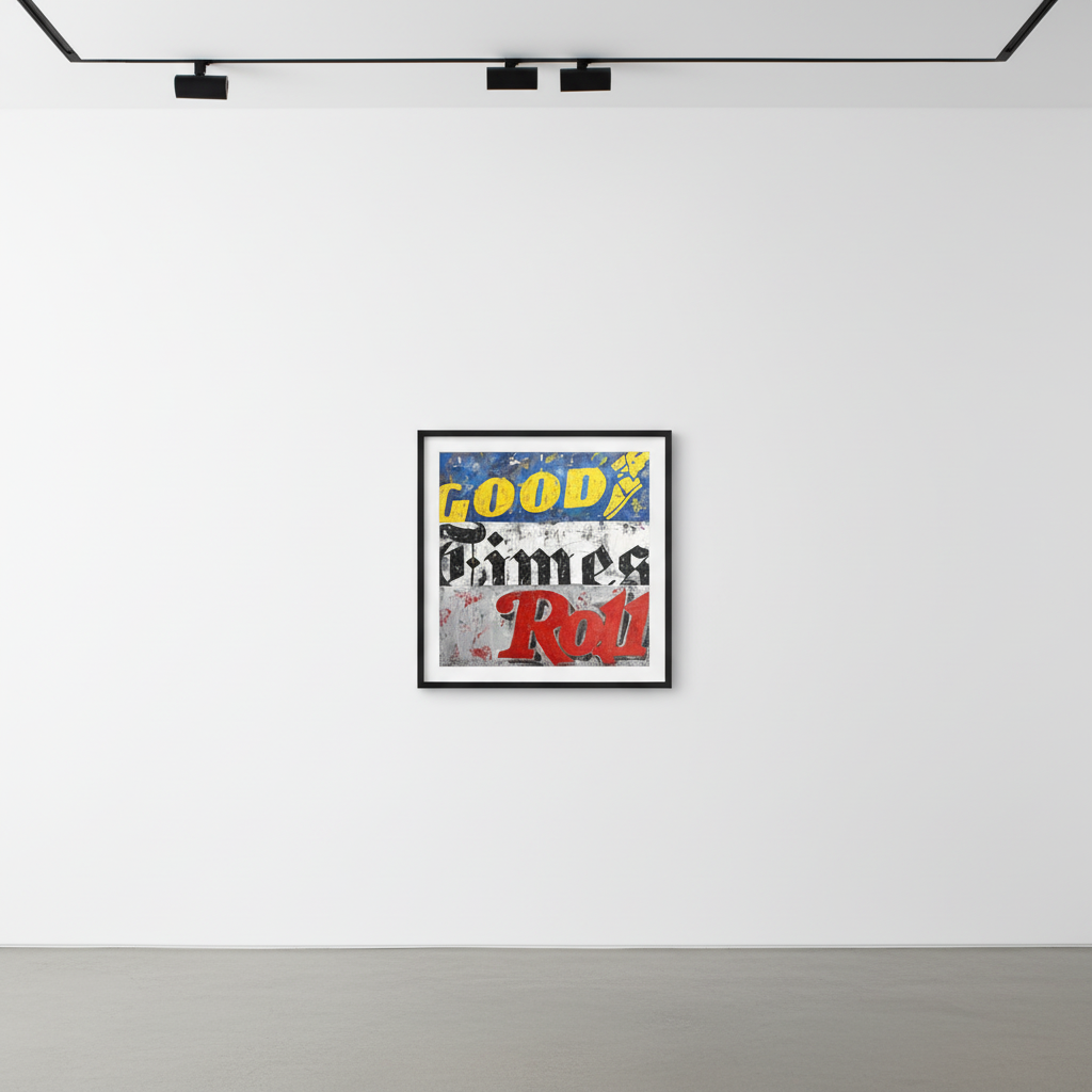 Jojo Anavim - Good Times Roll, 2023, Acrylic on canvas