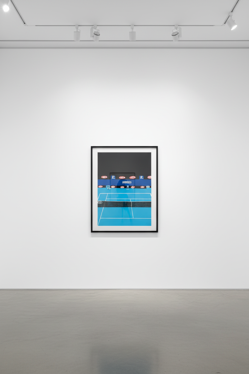 Jonas Wood - Four Majors (A), 2018, Multicolor screen print on coventry rag