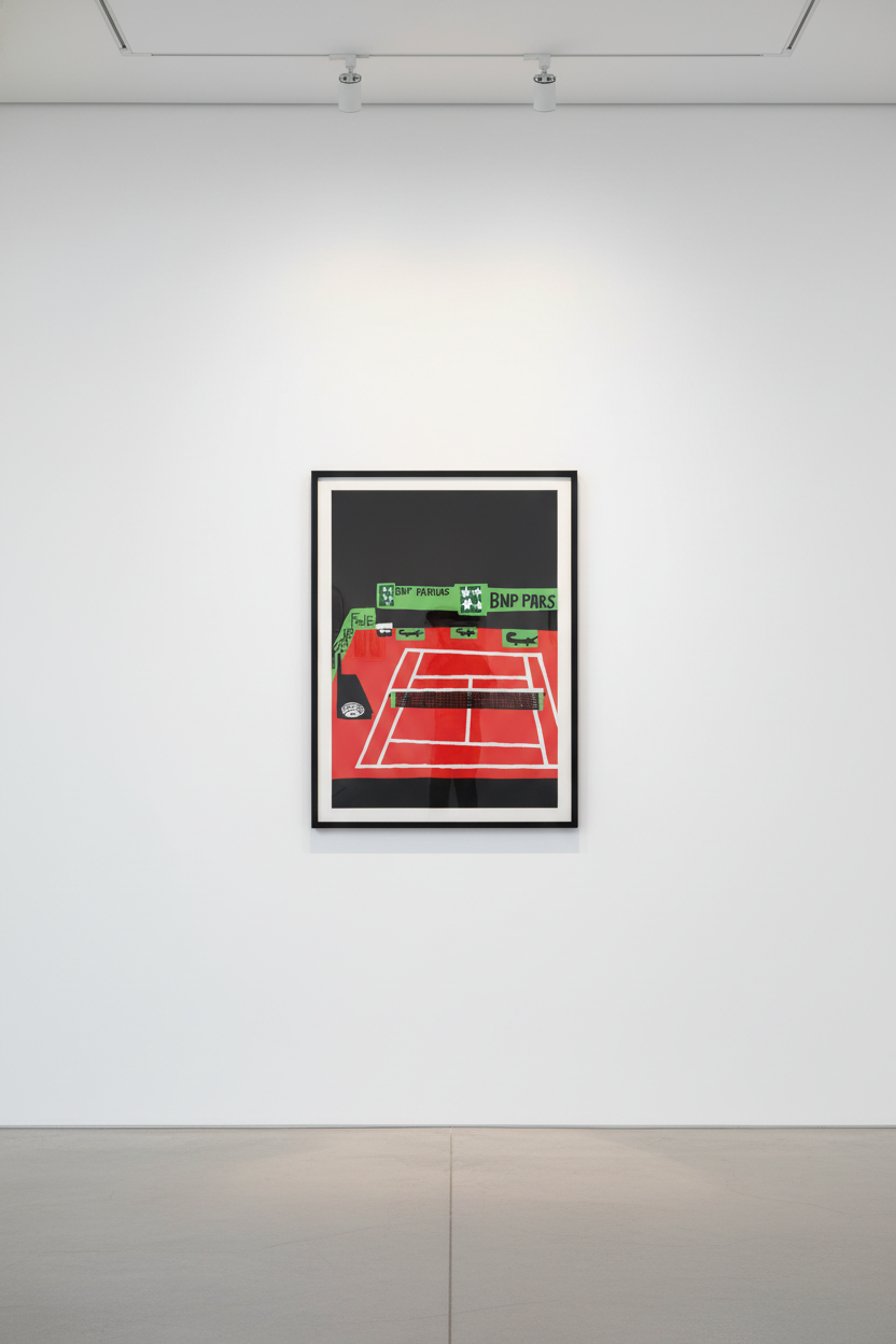 Jonas Wood - Four Majors (B), 2018, Multicolor screen print on coventry rag