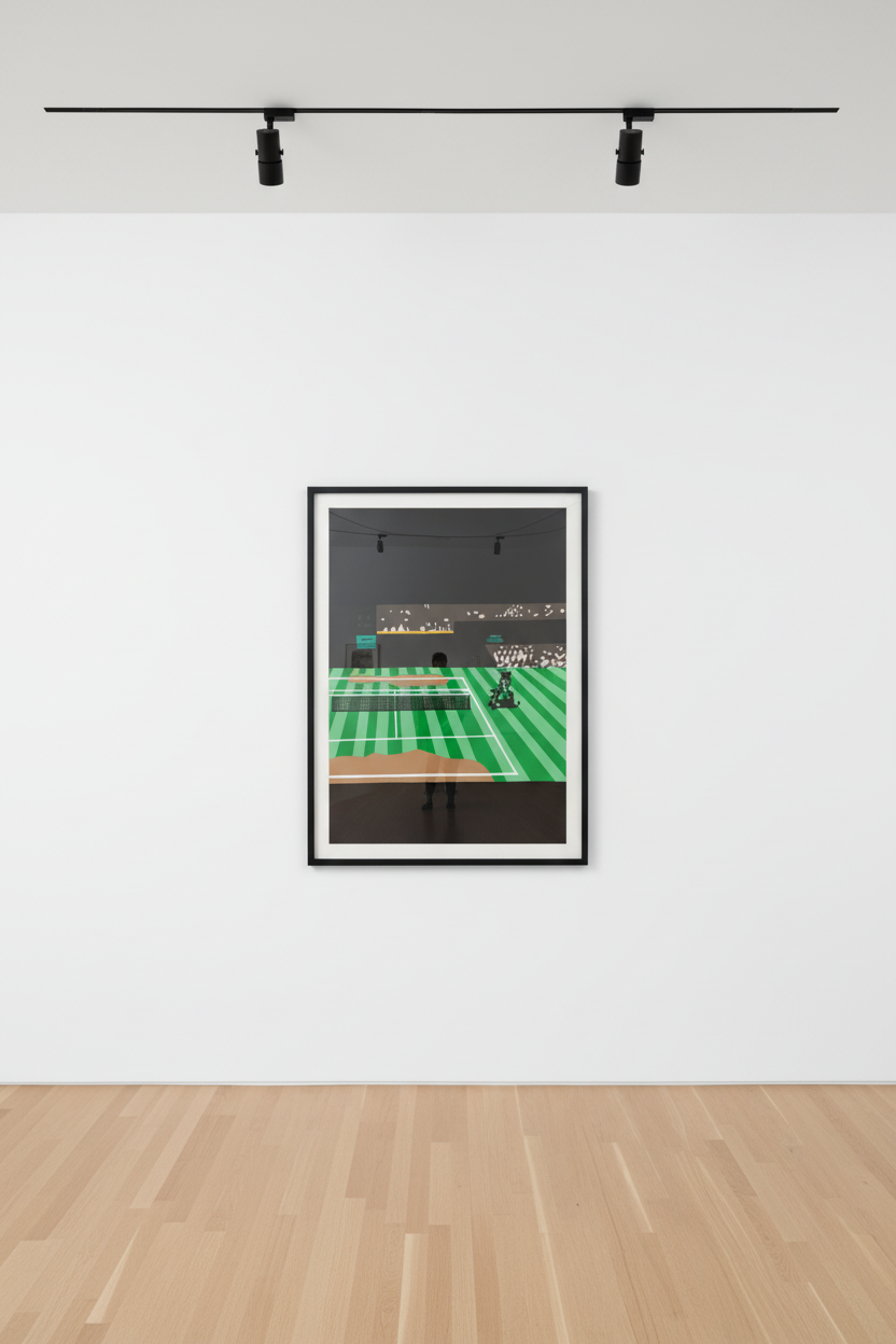 Jonas Wood - Four Majors (C), 2018, Multicolor screen print on coventry rag