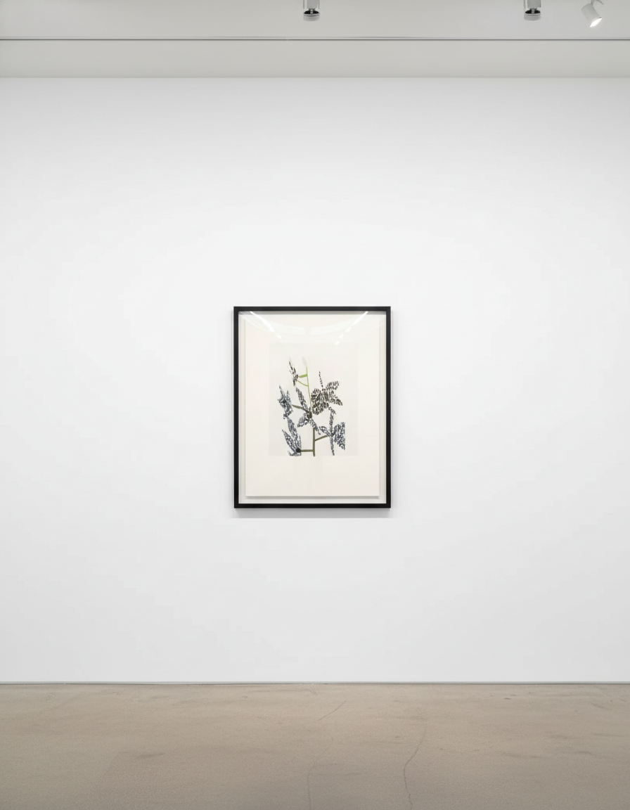 Jonas Wood - Untitled (Orchid), 2015, Silkscreen