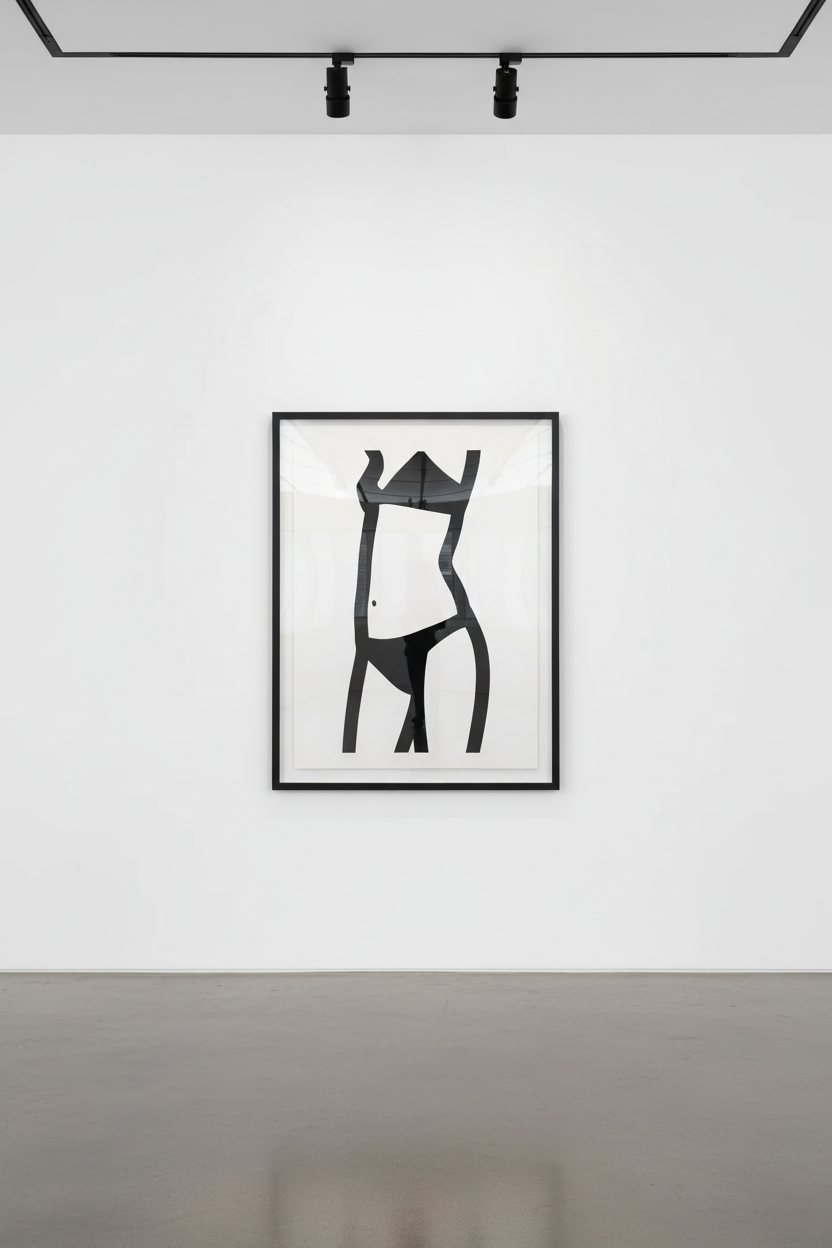 Julian Opie - Suzanne (front) 2, 2006, Screenprint