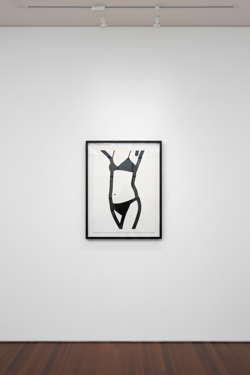 Julian Opie - Suzanne (front) 9, 2006, Screenprint