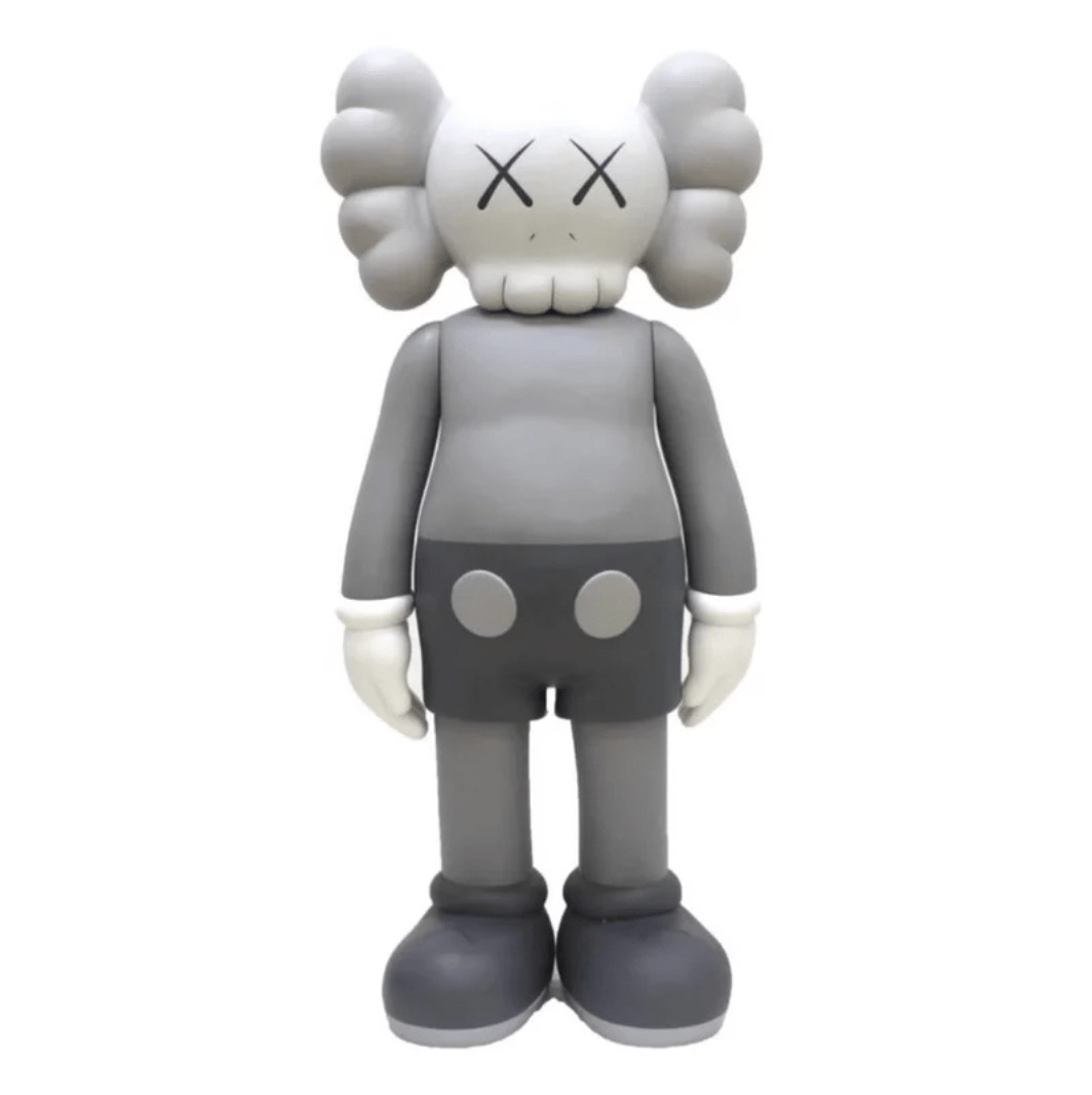 KAWS - 4 ft Companion (grey), 2009, Cast Vinyl