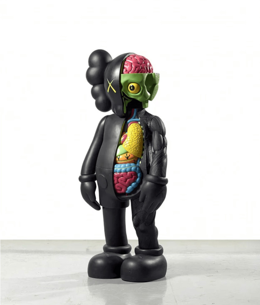 KAWS - 4 ft Dissected Companion, 2009, Cast Vinyl