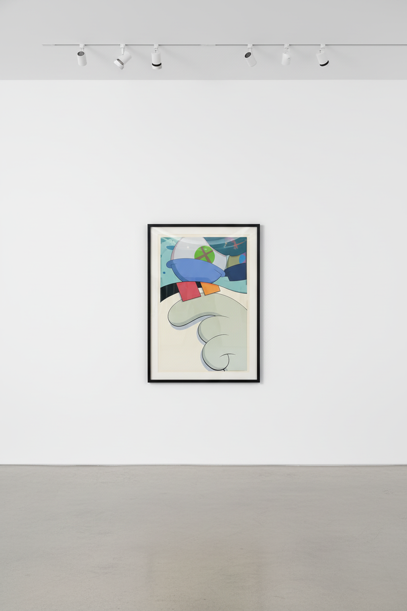 KAWS - Blame Game No. 3, 2014, Screenprint on Saunders Waterford 410gsm High White Paper