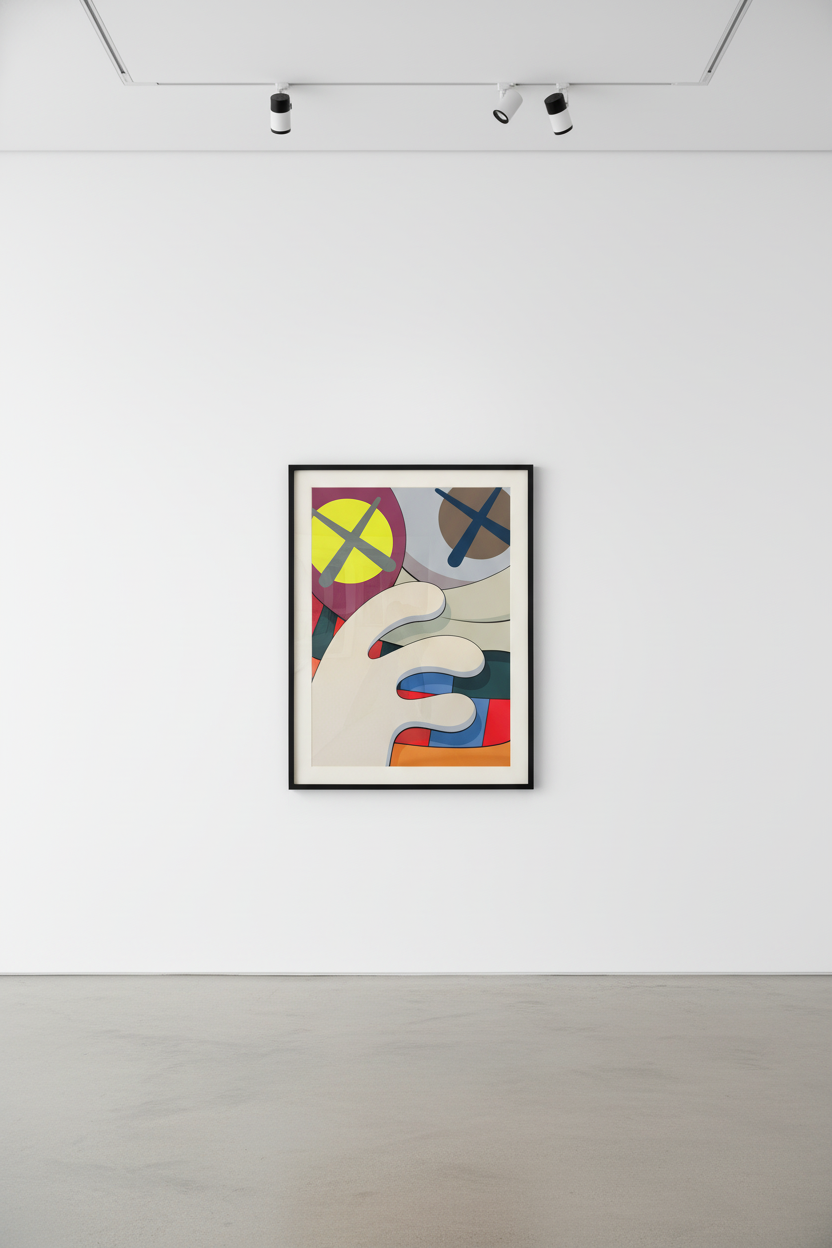 KAWS - Blame Game No. 4, 2014, Screenprint on Saunders Waterford 410gsm High White Paper