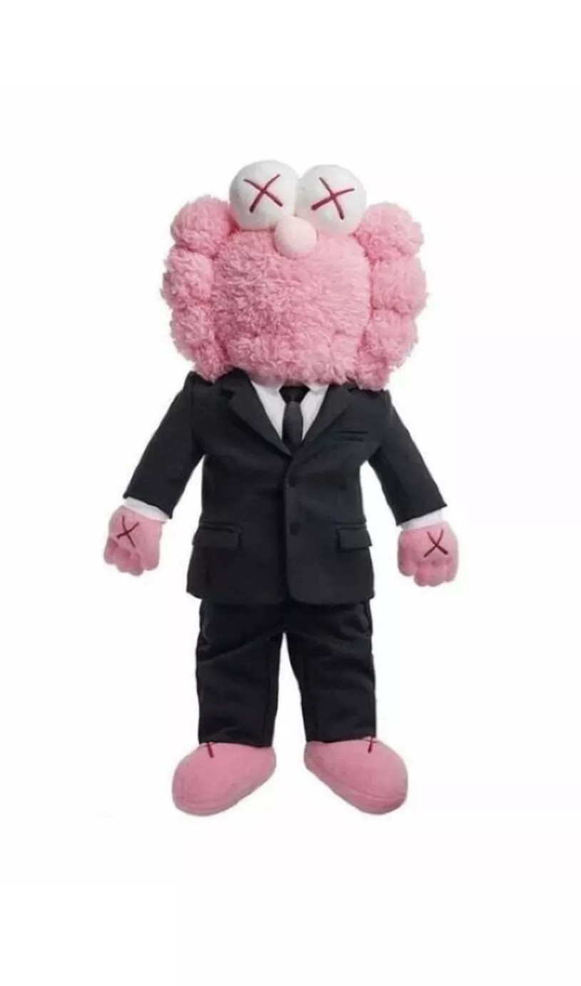 KAWS - KAWS x Dior, BFF (Pink), 2021, Polyester plush