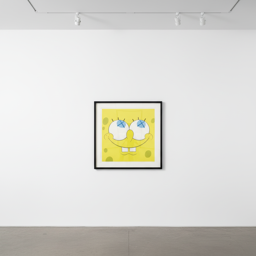 KAWS - Kawsbob (yellow), 2010, Screenprint