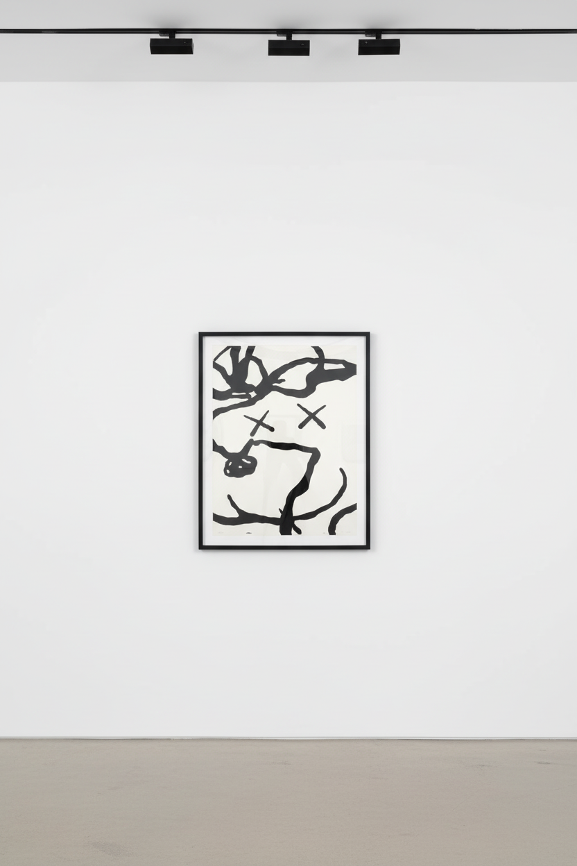 KAWS - Man's Best Friend, Panel #4, 2015, Screen print