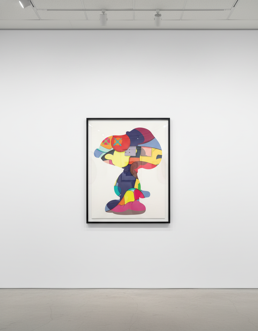 KAWS - No One's Home, 2015, Silkscreen