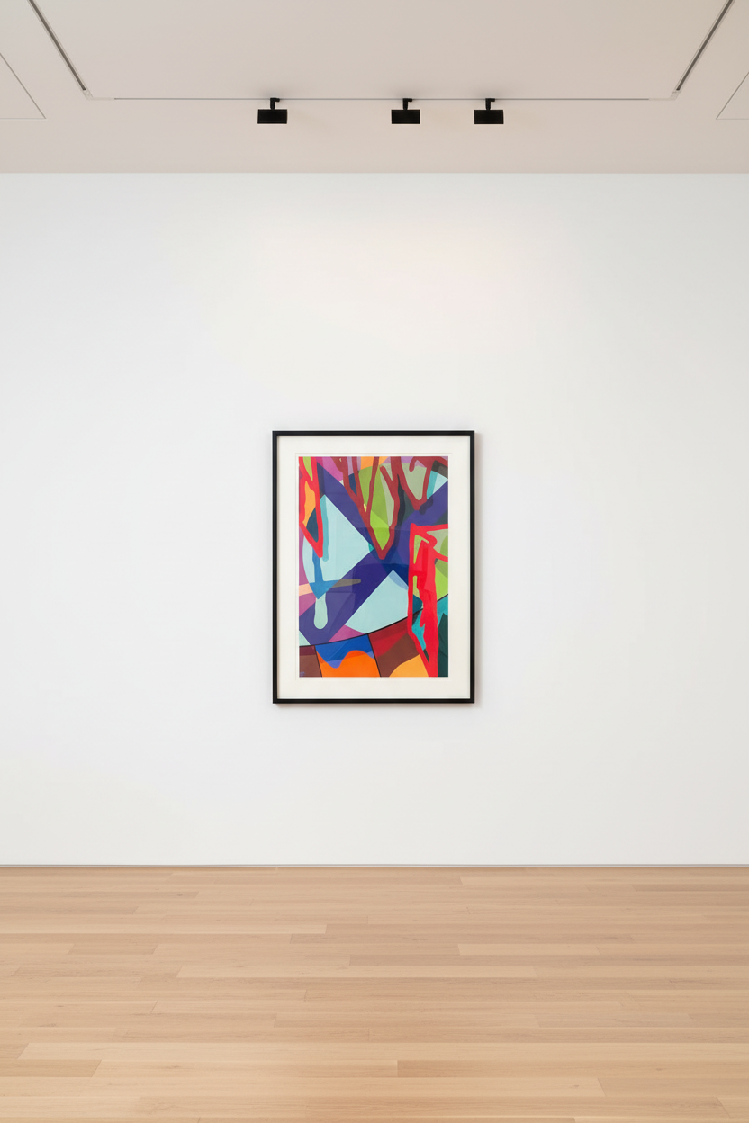 KAWS - Tension (4), 2019, Screen print on Saunders Waterford 425gm HP hi-white