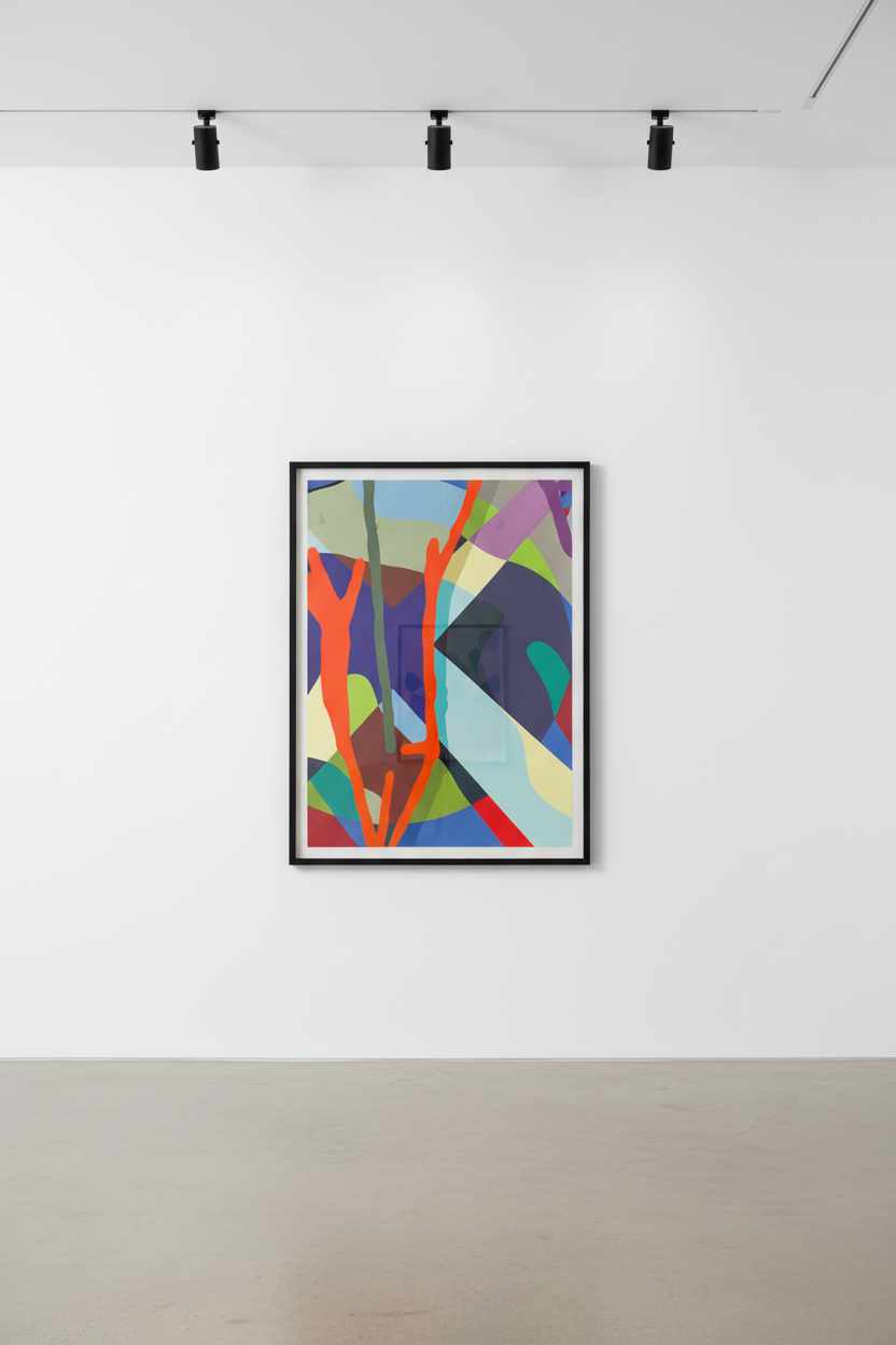 KAWS - Tension (7), 2019, Screen print on Saunders Waterford 425gm HP hi-white