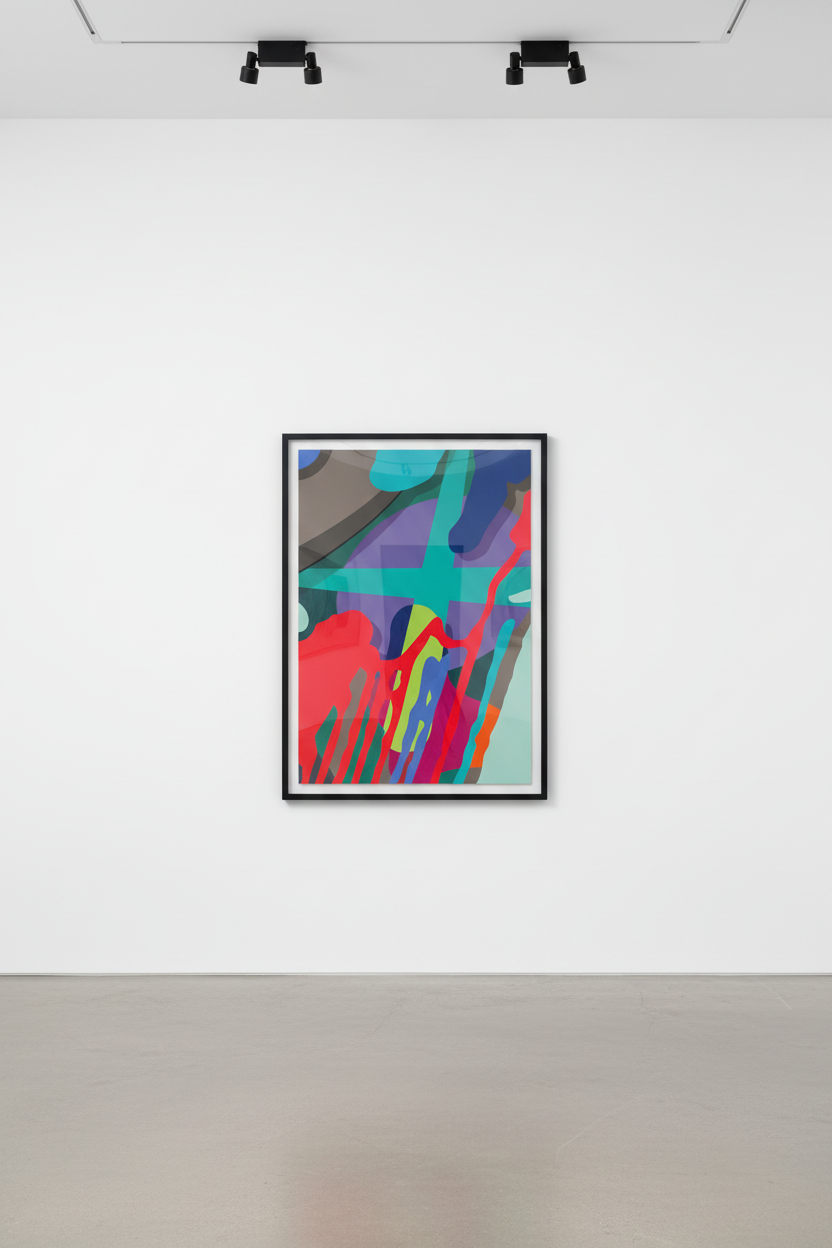 KAWS - Tension (8), 2019, Screen print on Saunders Waterford 425gm HP hi-white