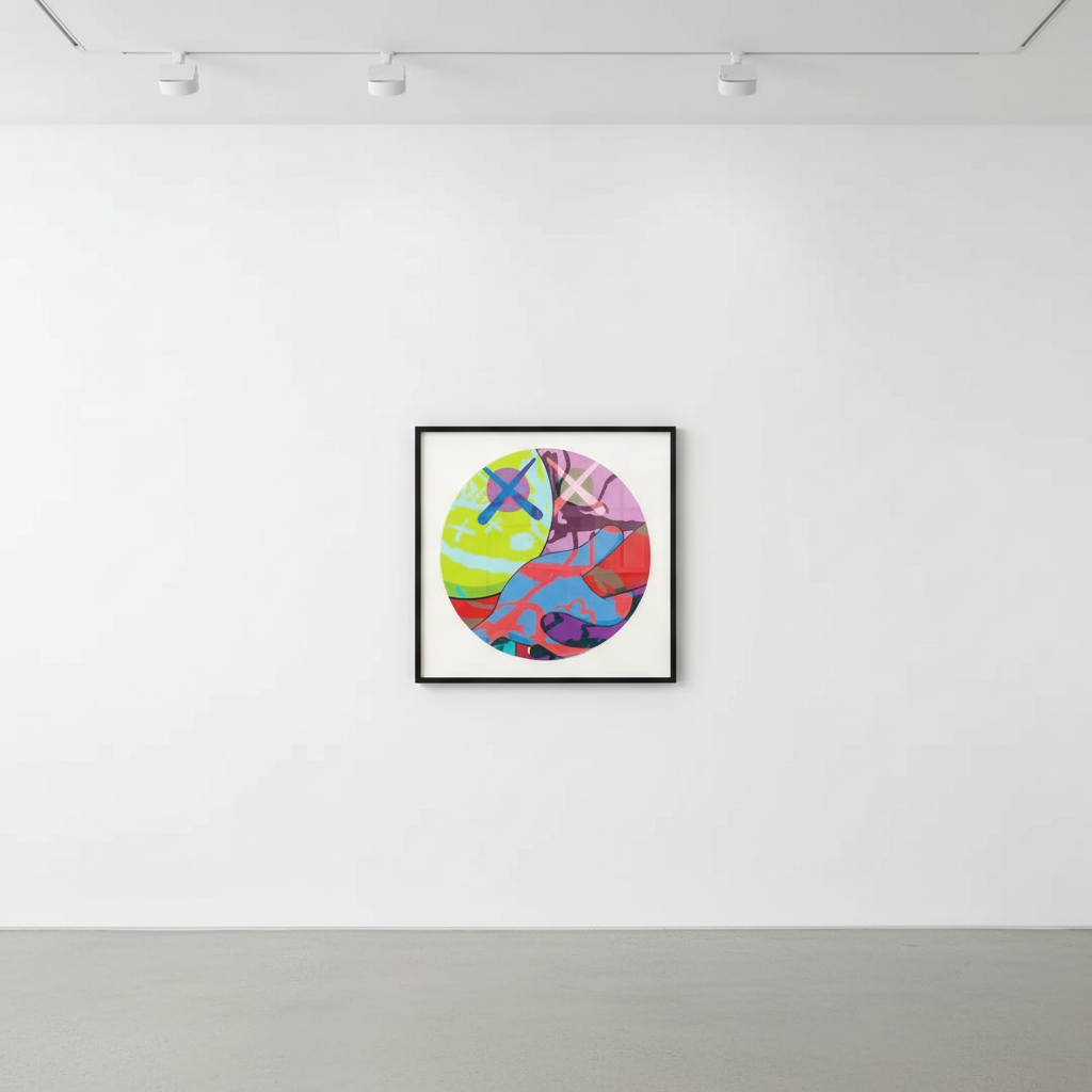 KAWS - The News VII, 2018, Screenprint