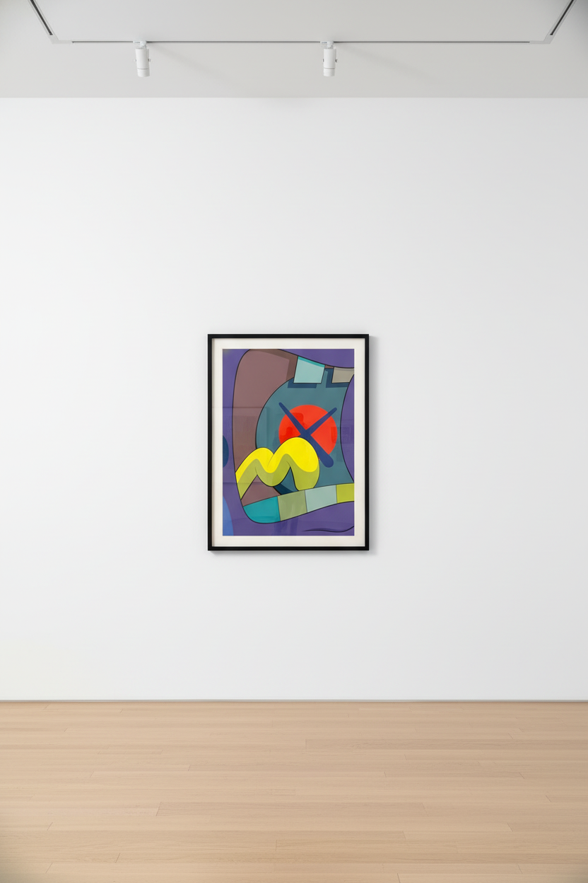 KAWS - Ups and Downs No. 4, 2013, Screen print