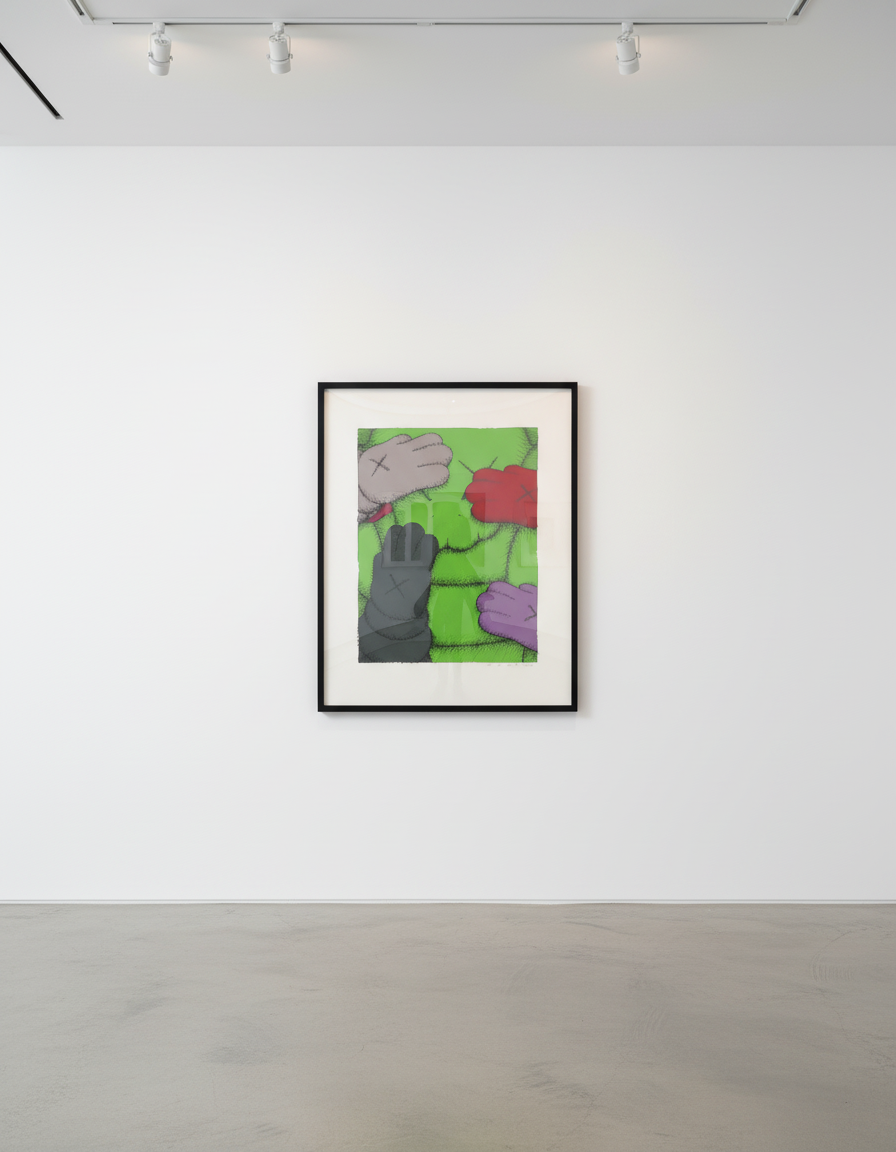KAWS - Urge I (green), 2020, Screenprint