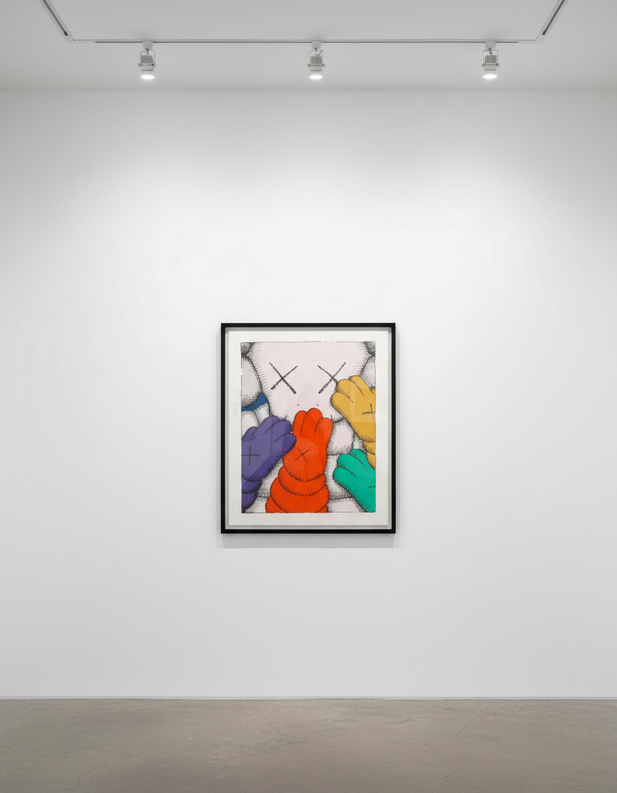 KAWS - Urge V (white), 2020, Screenprint