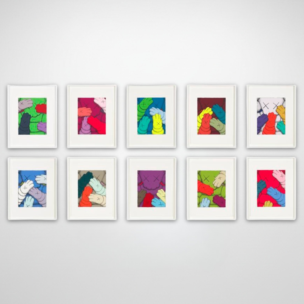 KAWS - Urge, 2020, Set of 10 screen prints