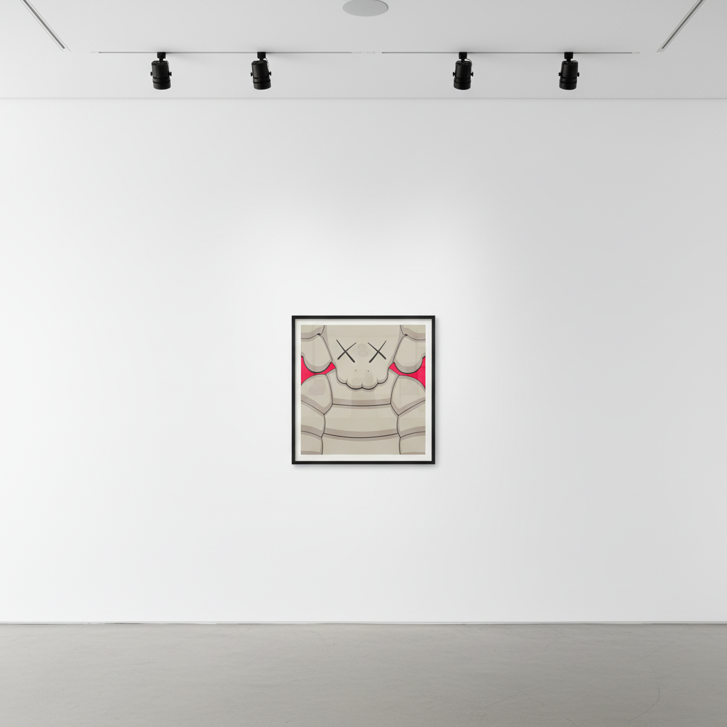 KAWS - What Party (Grey), 2020, Screen print
Signed & numbered by the artist