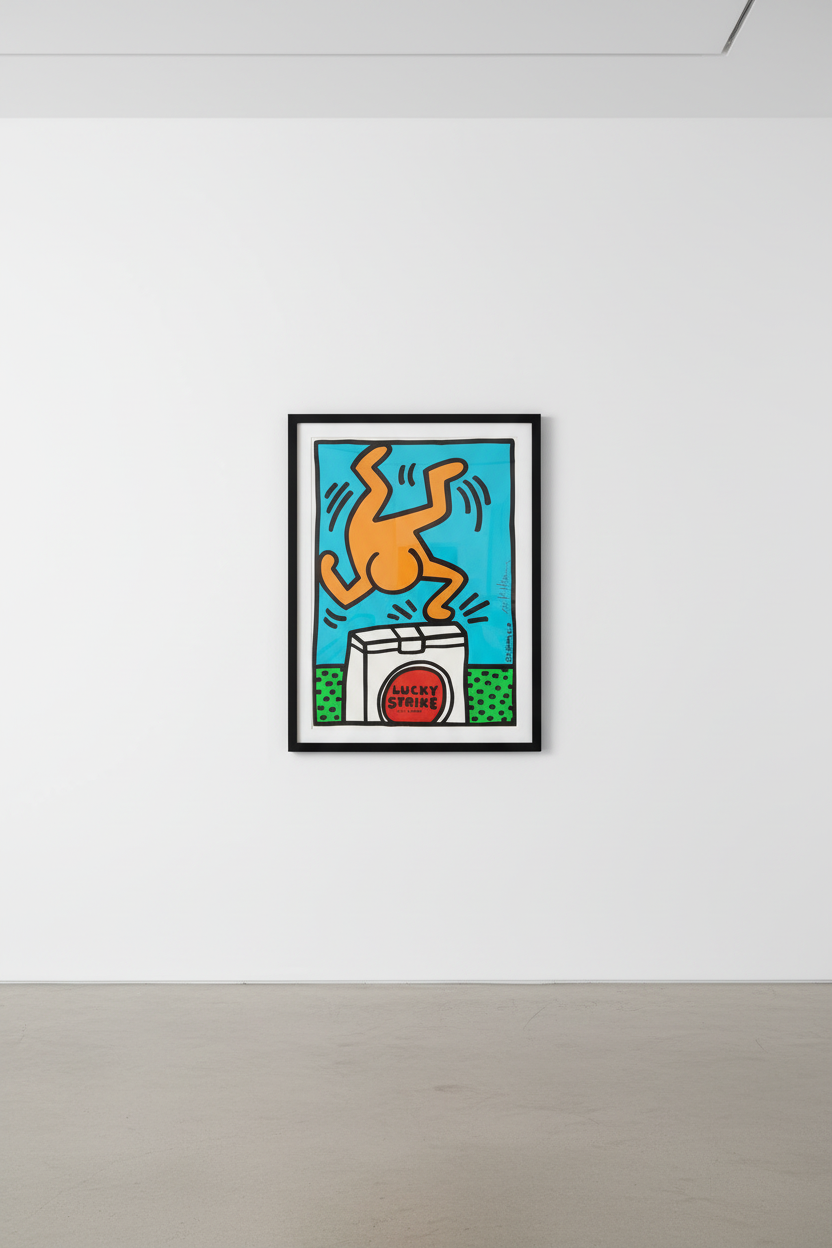 Keith Haring - Lucky Strike 5 (Littmann PP. 79), 1987, Silkscreen
